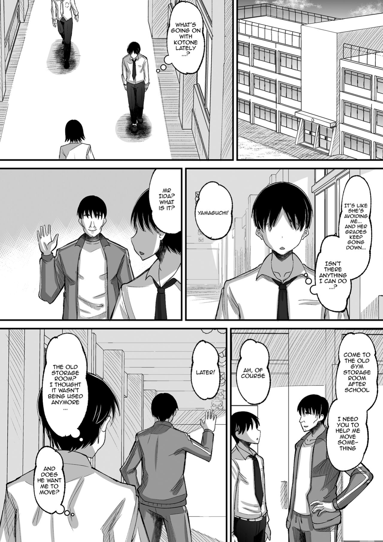 [AMP (Norakuro Nero)] Kichiku Kyoushi ni Otosareta Boku no Seitokaichou 2 [Doujins.com]