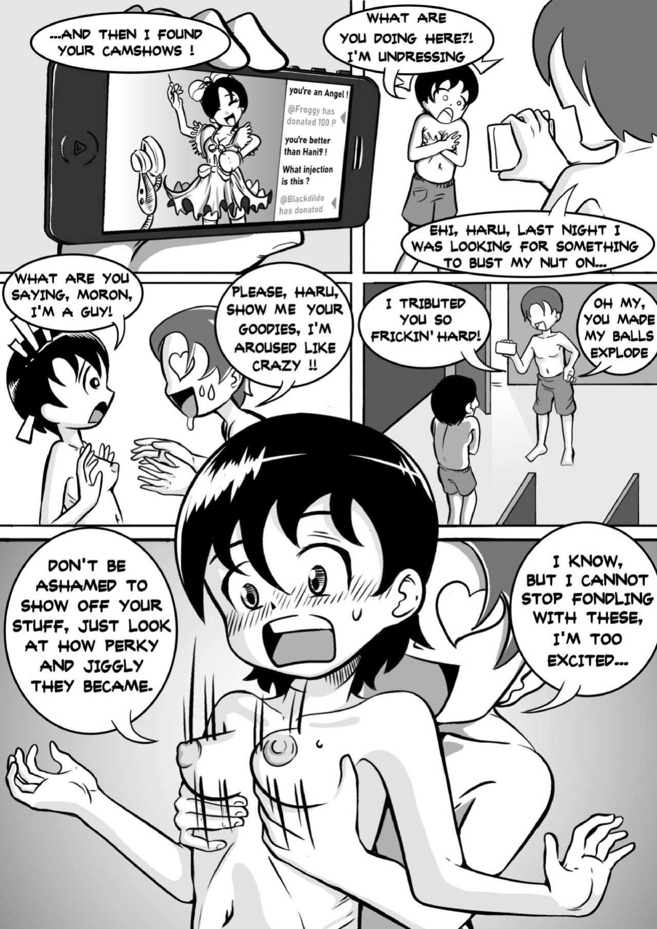 I tried female hormones to become a crossdresser Idol (all chapters so far)