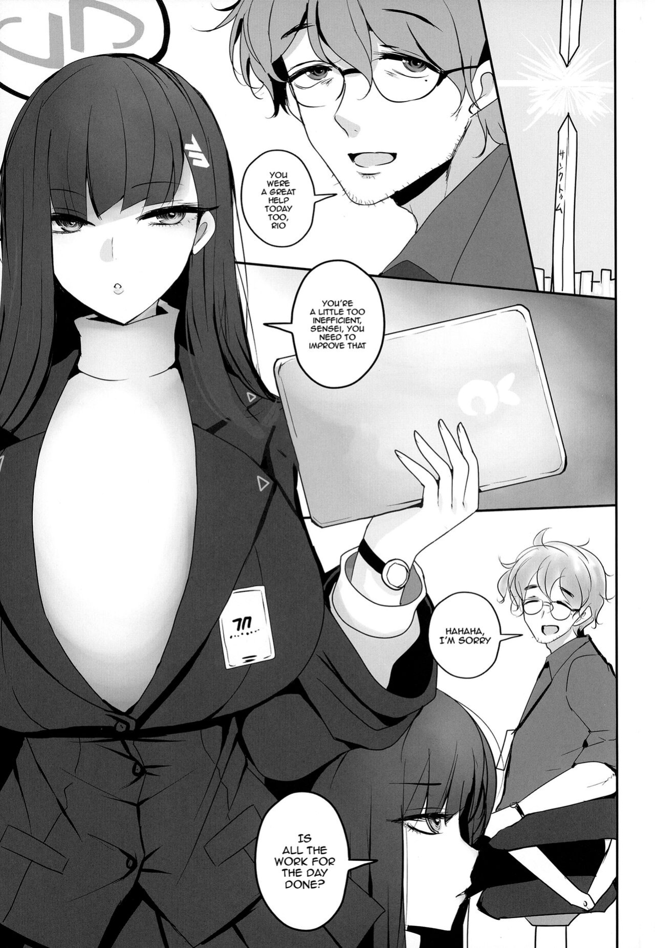 [Jackpot 64 (HAN)] Tsukatsuki Rio ni Seishori shite morau Hon (Blue Archive) [Doujins.com]