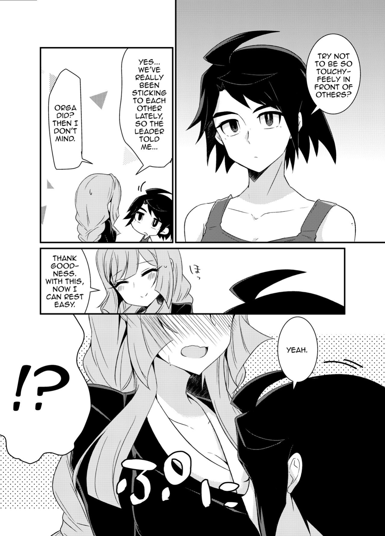 [KTN (Miku)] MikaKu de Ichaicha Shiteru Manga (Mobile Suit Gundam Tekketsu no Orphans) [Doujins.com]