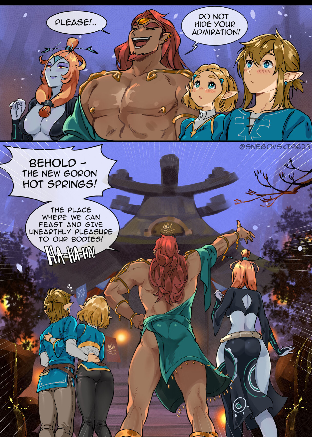 Snegovski [Gumroad] Royal Double Date (Decensored)
