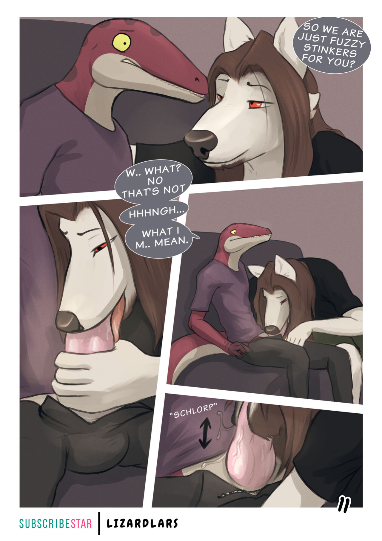 [Lizardlars] Stuck With Her Step Bro Chapter 1