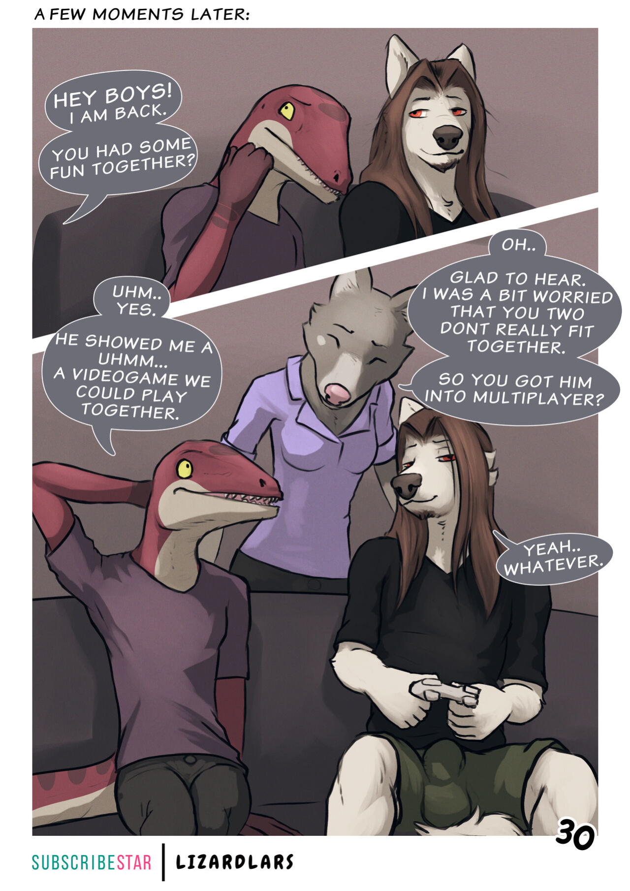 [Lizardlars] Stuck With Her Step Bro Chapter 1