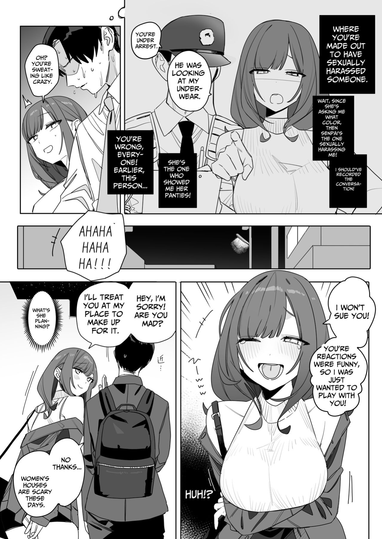 [Nakosiru] My Pain-In-The-Ass Yet Nice And Caring Senior Collegue [spaceMoose]