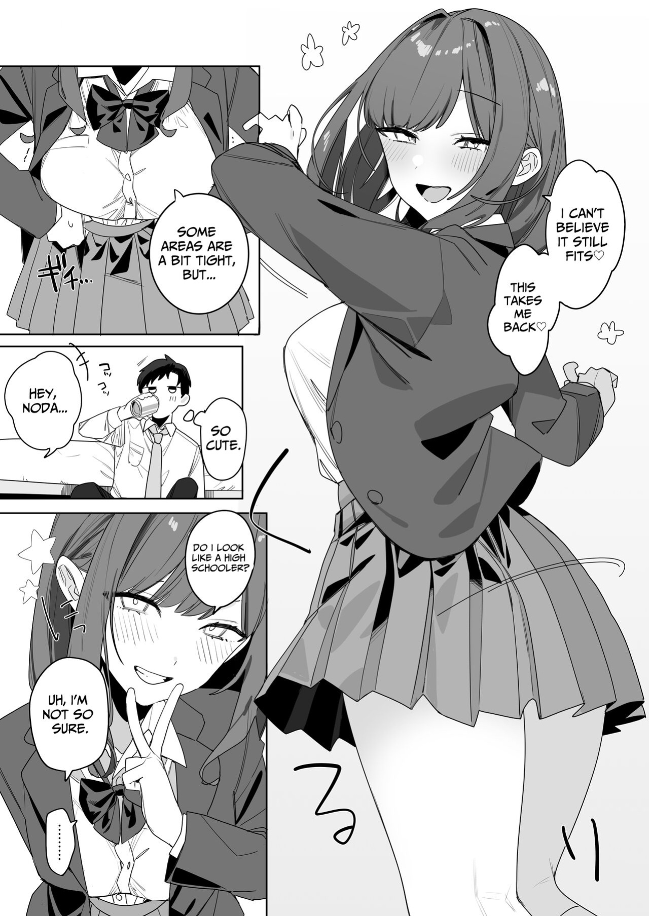 [Nakosiru] My Pain-In-The-Ass Yet Nice And Caring Senior Collegue [spaceMoose]