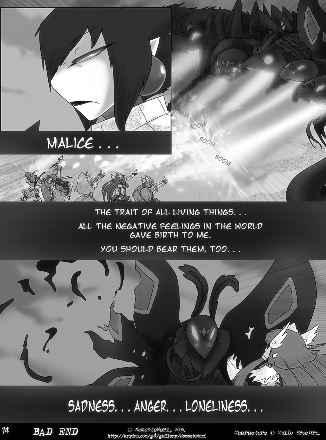 [MementoMori] Bad End (Precure Vore Comic)