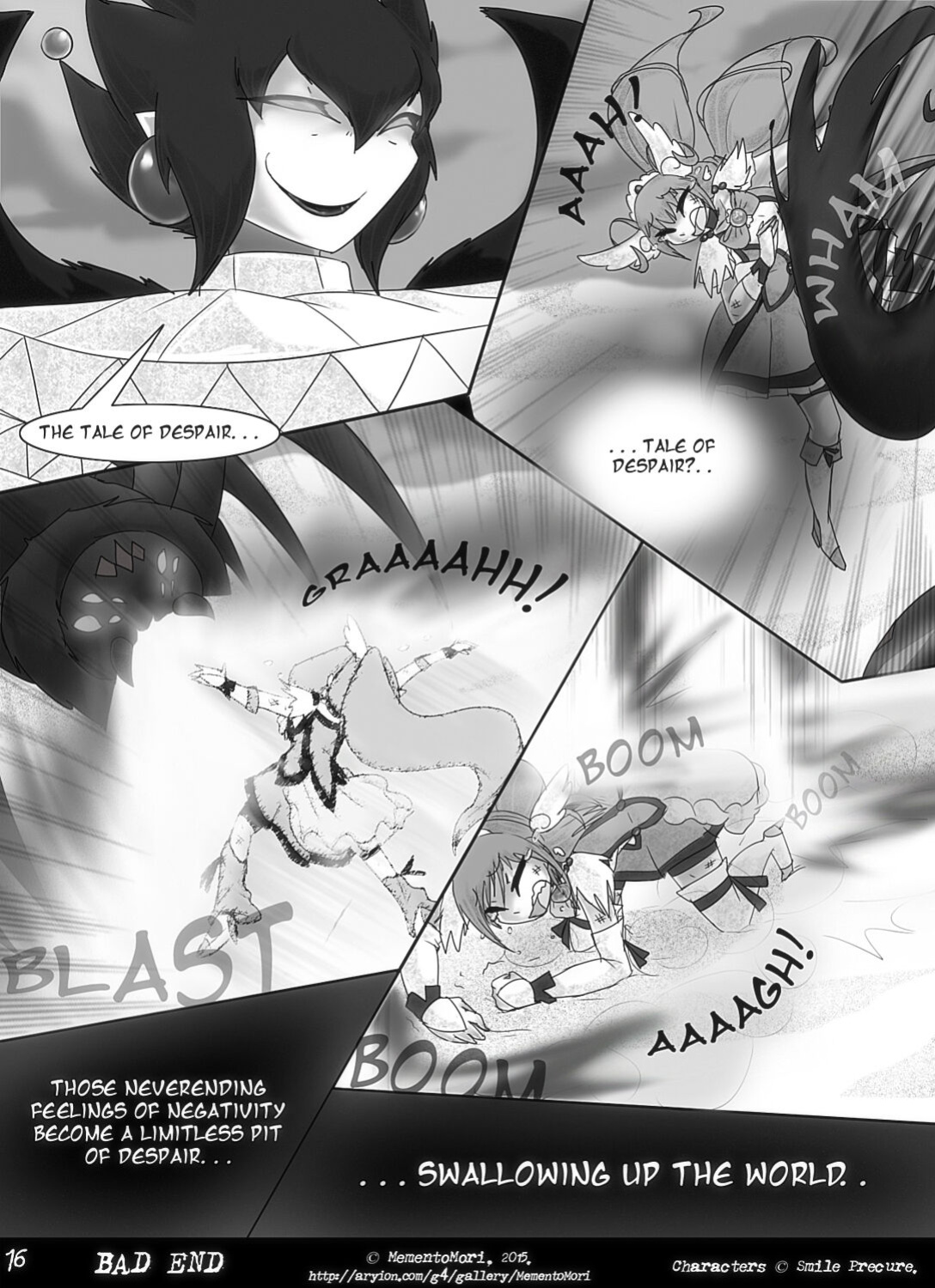 [MementoMori] Bad End (Precure Vore Comic)