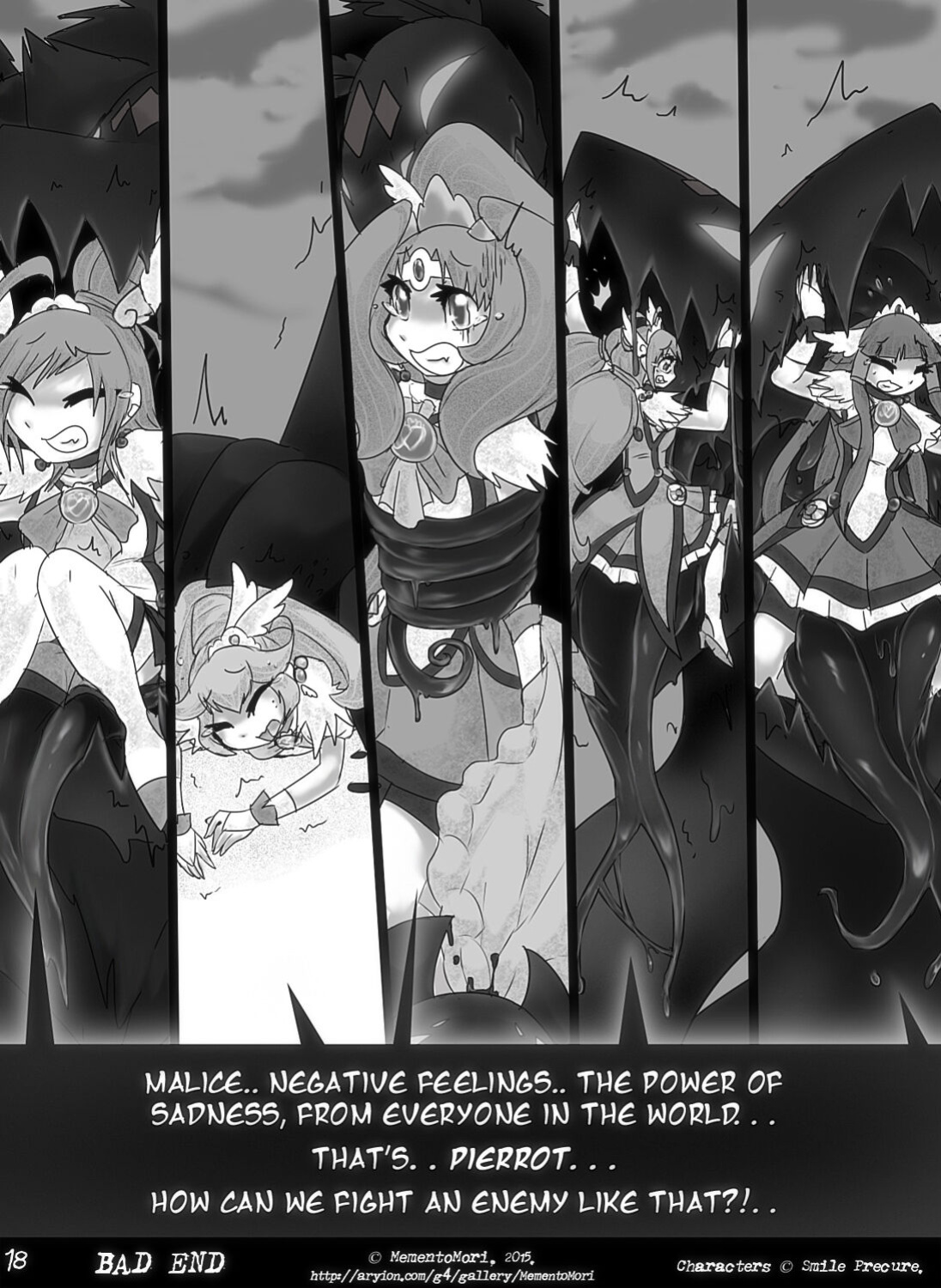 [MementoMori] Bad End (Precure Vore Comic)