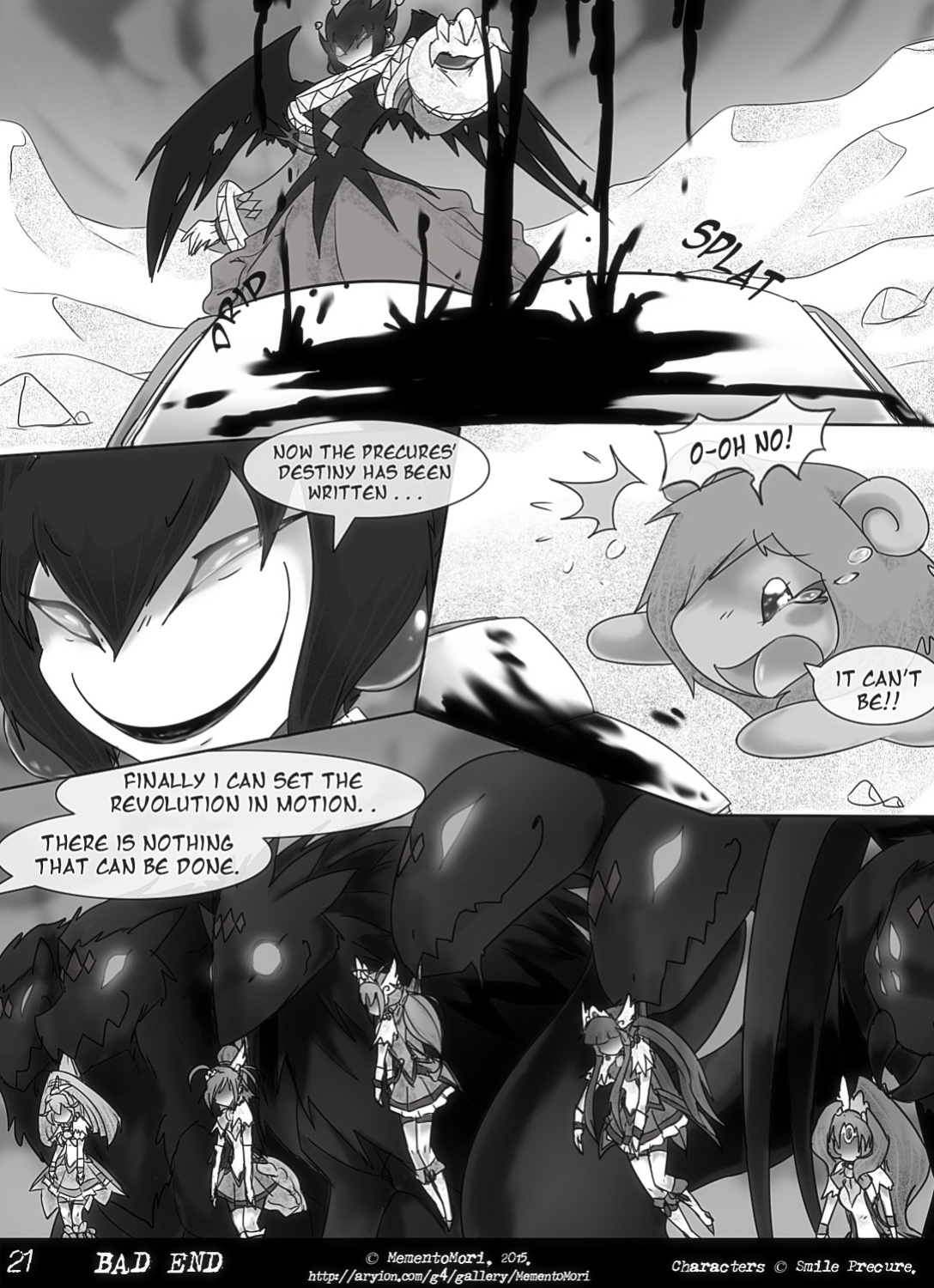 [MementoMori] Bad End (Precure Vore Comic)