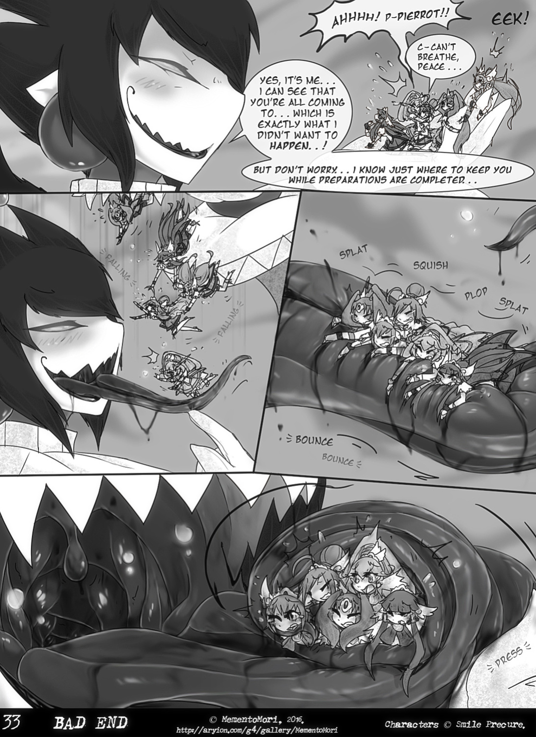 [MementoMori] Bad End (Precure Vore Comic)