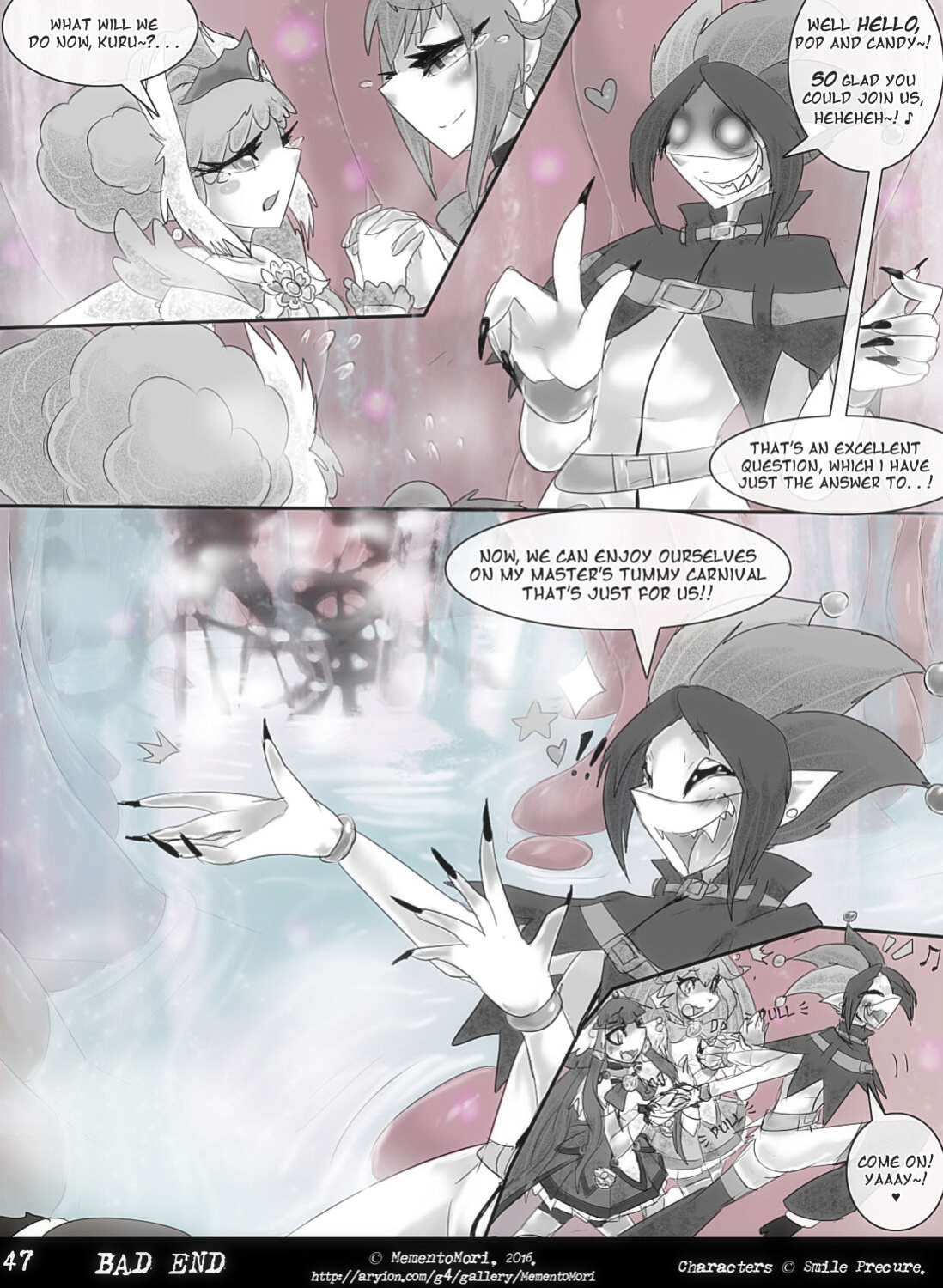 [MementoMori] Bad End (Precure Vore Comic)