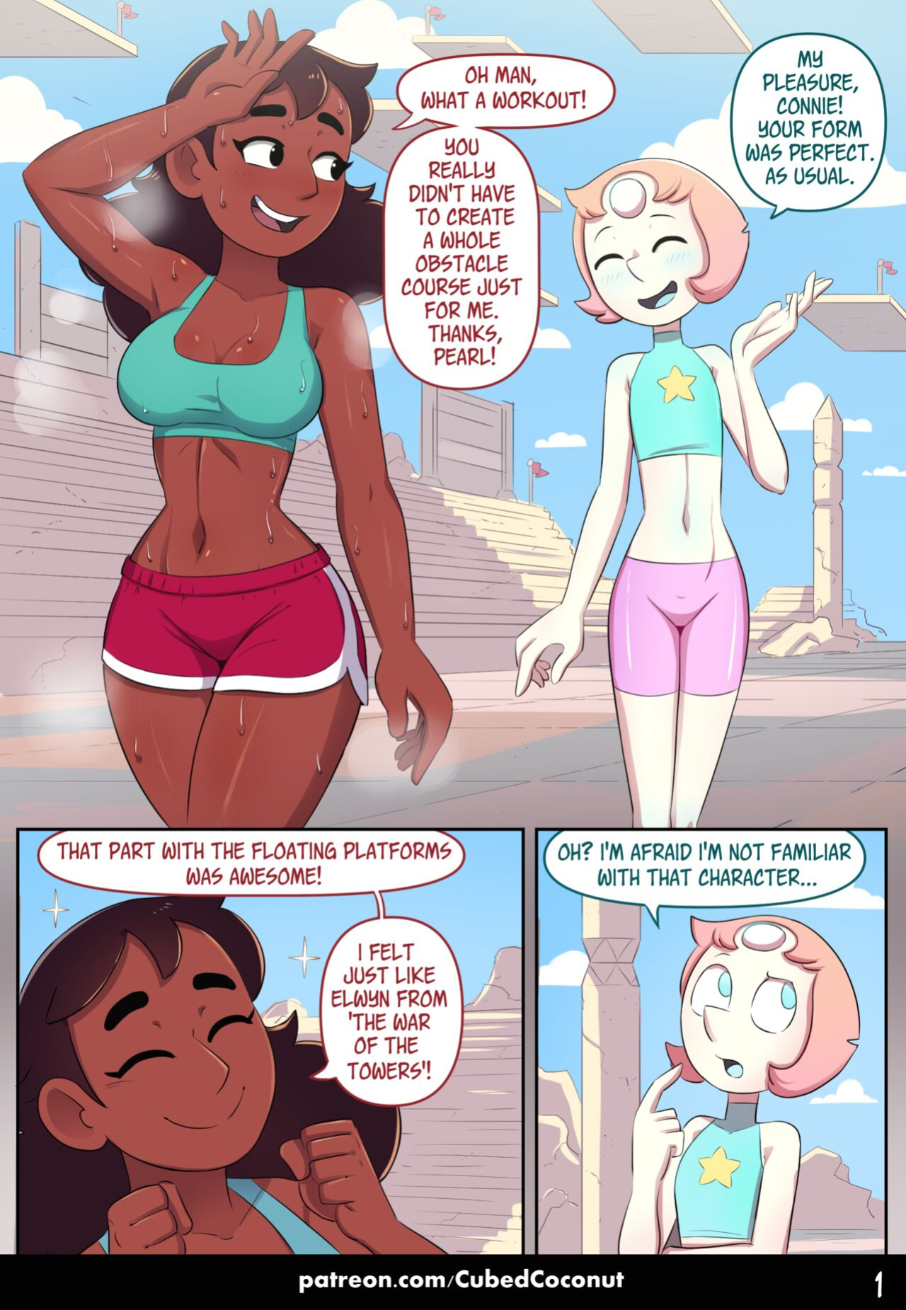 [CubedCoconut] Pearl's Fav Student (Steven Universe)
