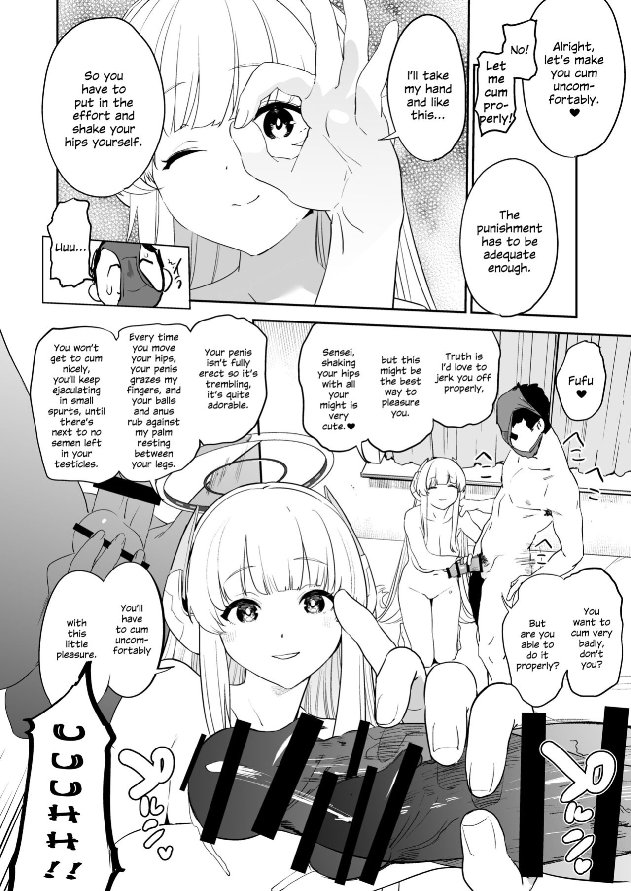 [Camrism (Kito Sakeru)] Seminar Shoki Ushio Noa ni Yoru Gyaku Chinpo Kanri Kiroku - penile paradoxical management écriture (Blue Archive) [SDTLs]