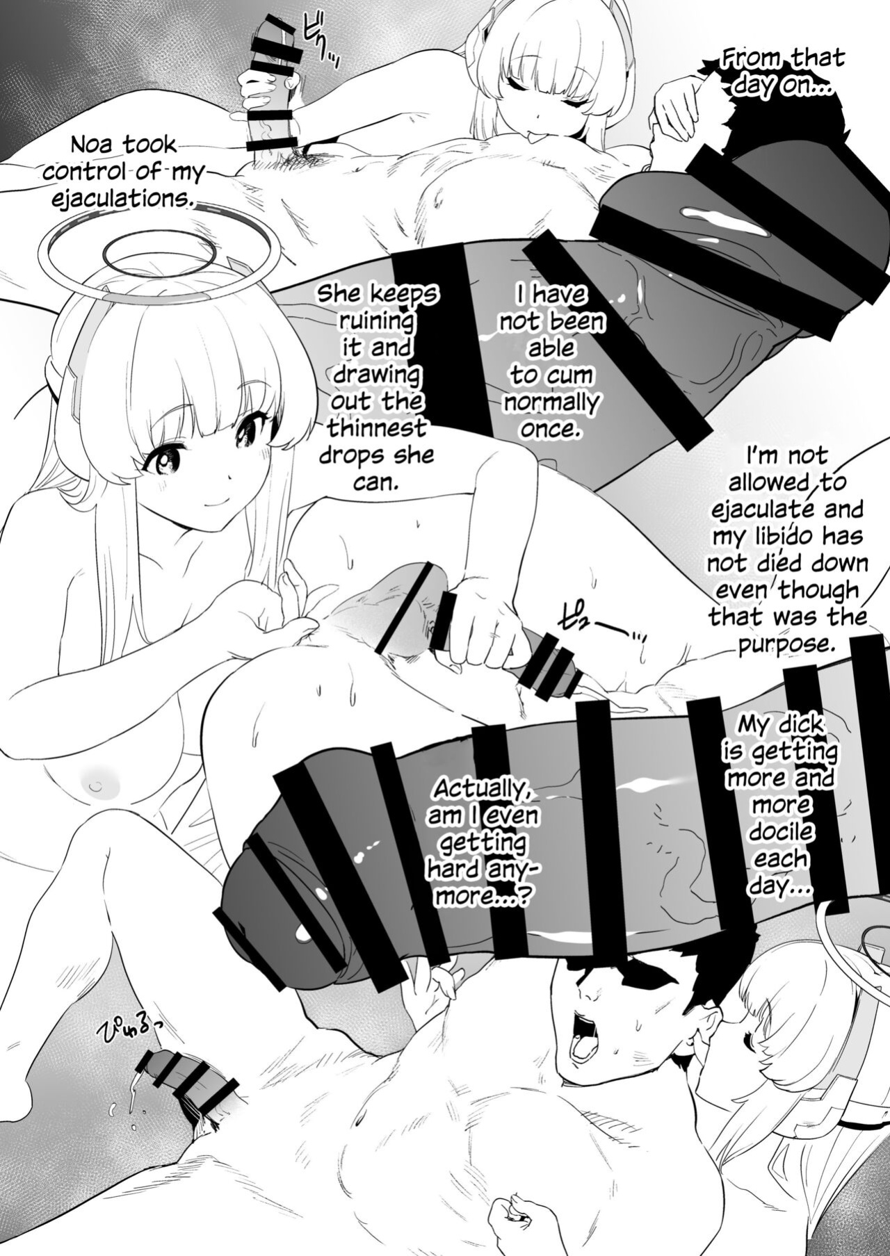 [Camrism (Kito Sakeru)] Seminar Shoki Ushio Noa ni Yoru Gyaku Chinpo Kanri Kiroku - penile paradoxical management écriture (Blue Archive) [SDTLs]
