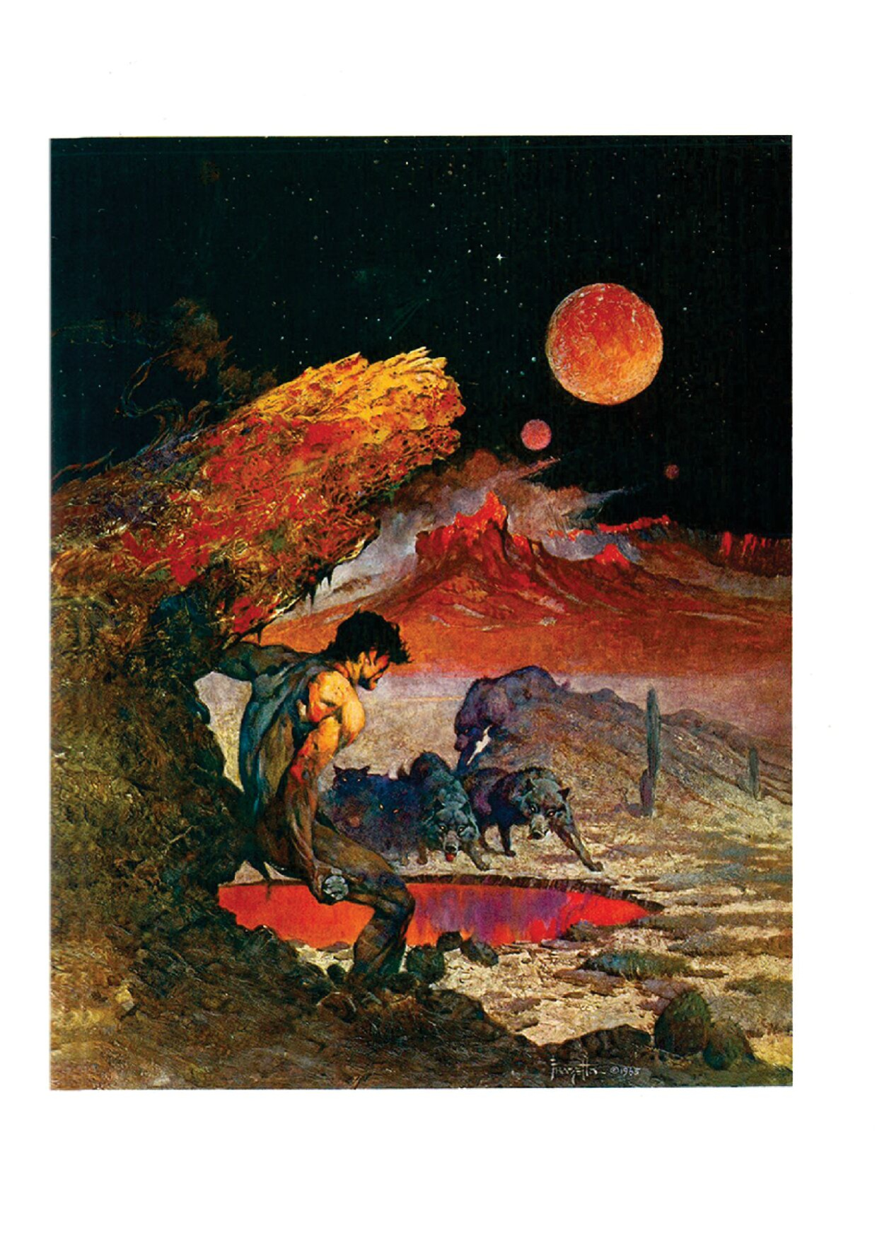 [Frank Frazetta] The Fantastic Art of Frank Frazetta - 1, 2 and 3 [Engish]