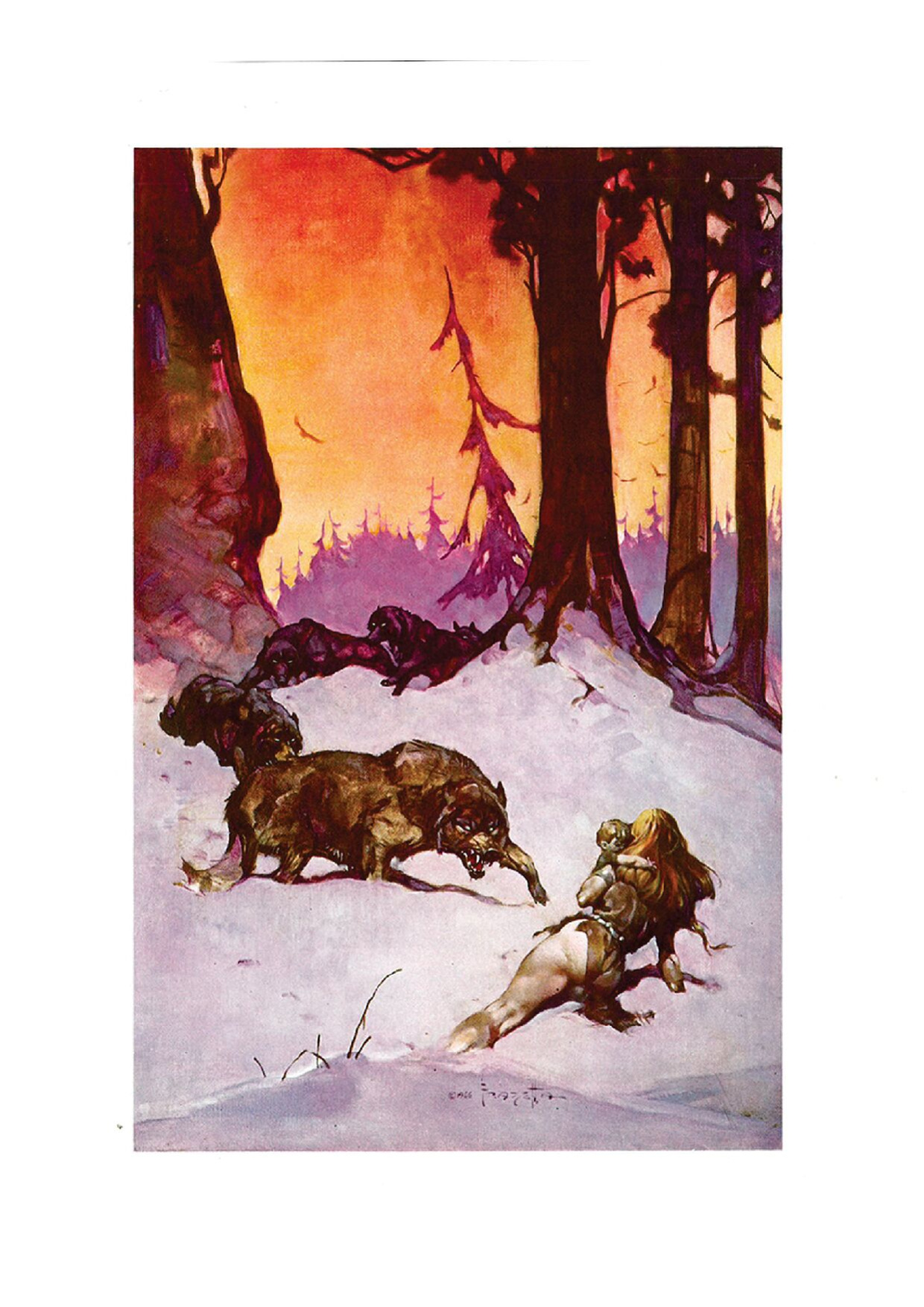 [Frank Frazetta] The Fantastic Art of Frank Frazetta - 1, 2 and 3 [Engish]