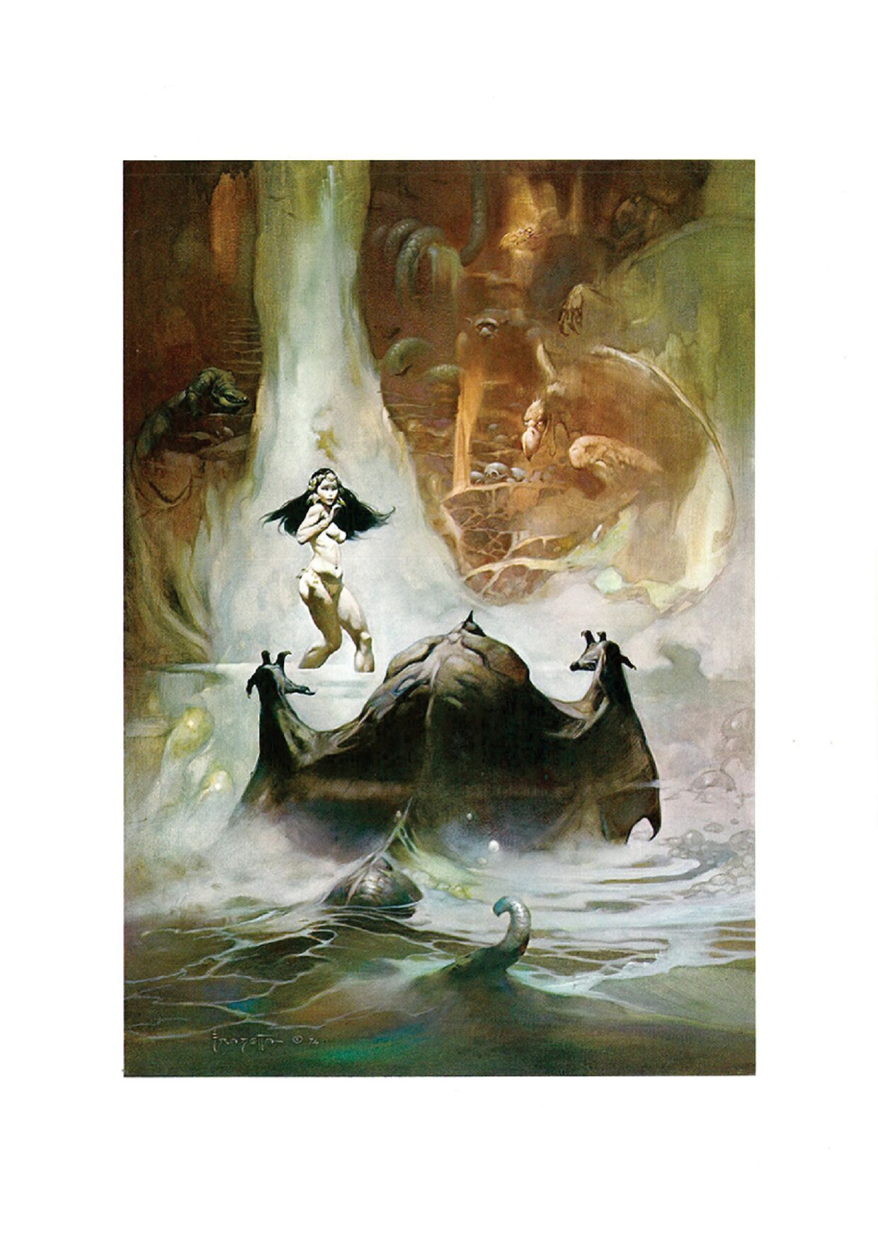 [Frank Frazetta] The Fantastic Art of Frank Frazetta - 1, 2 and 3 [Engish]