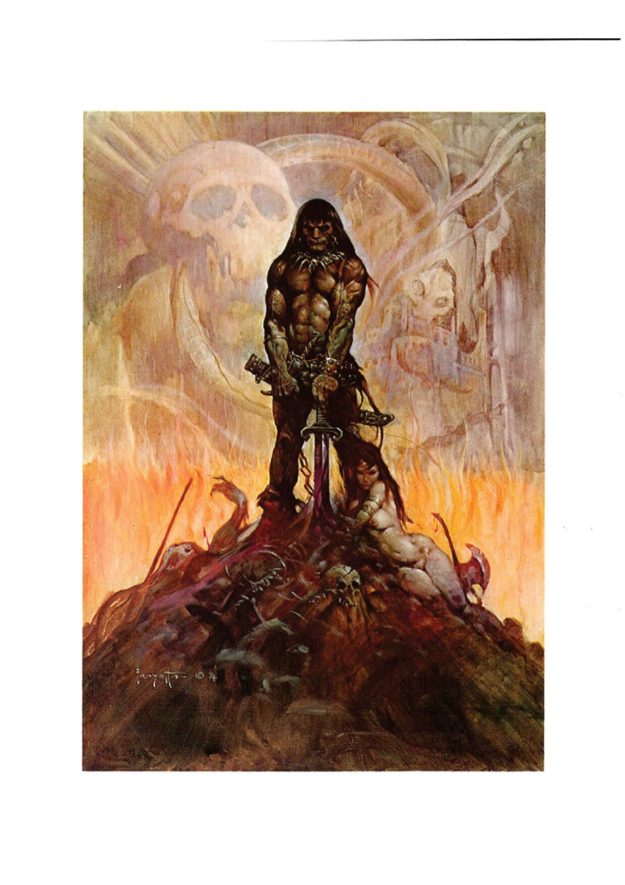 [Frank Frazetta] The Fantastic Art of Frank Frazetta - 1, 2 and 3 [Engish]
