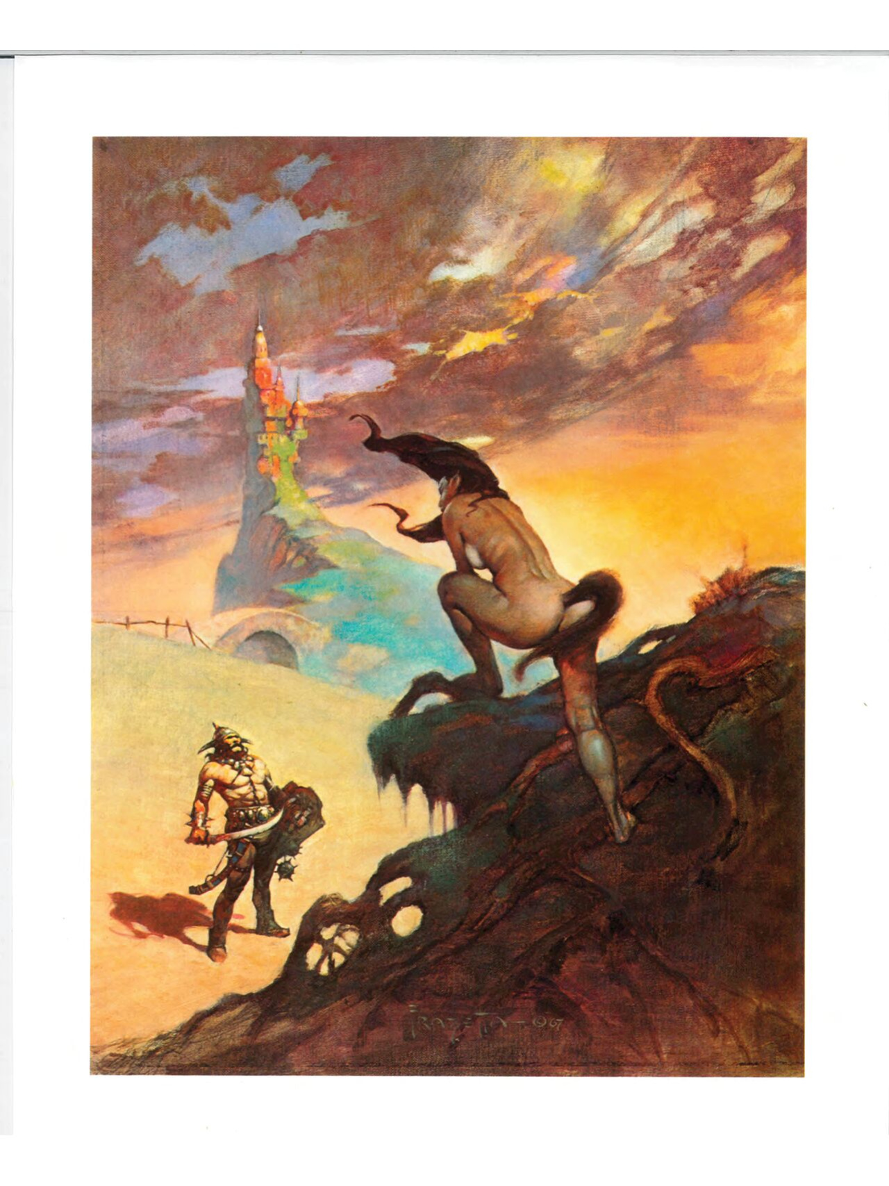 [Frank Frazetta] The Fantastic Art of Frank Frazetta - 1, 2 and 3 [Engish]
