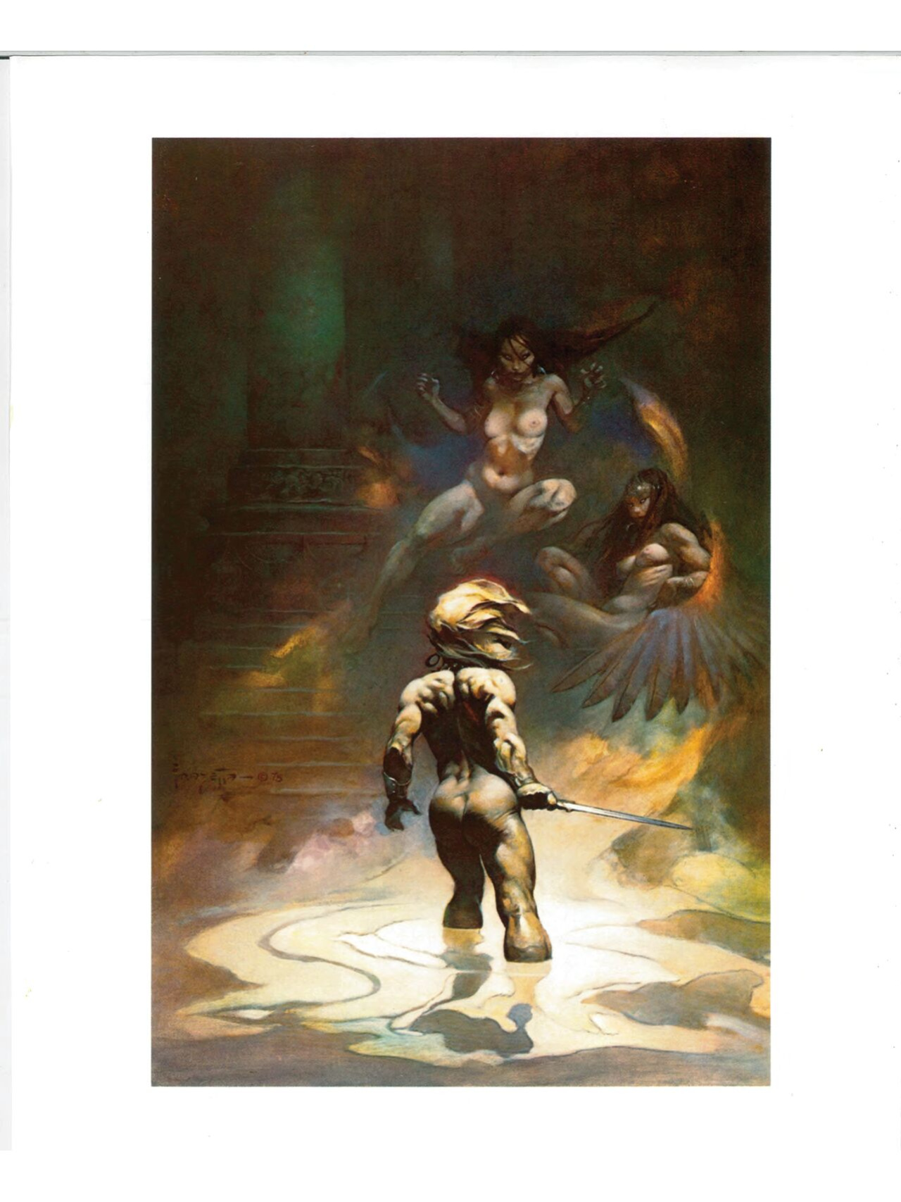 [Frank Frazetta] The Fantastic Art of Frank Frazetta - 1, 2 and 3 [Engish]