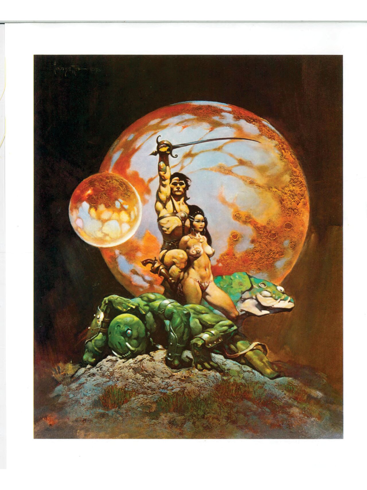 [Frank Frazetta] The Fantastic Art of Frank Frazetta - 1, 2 and 3 [Engish]