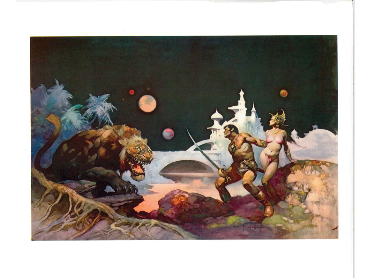 [Frank Frazetta] The Fantastic Art of Frank Frazetta - 1, 2 and 3 [Engish]