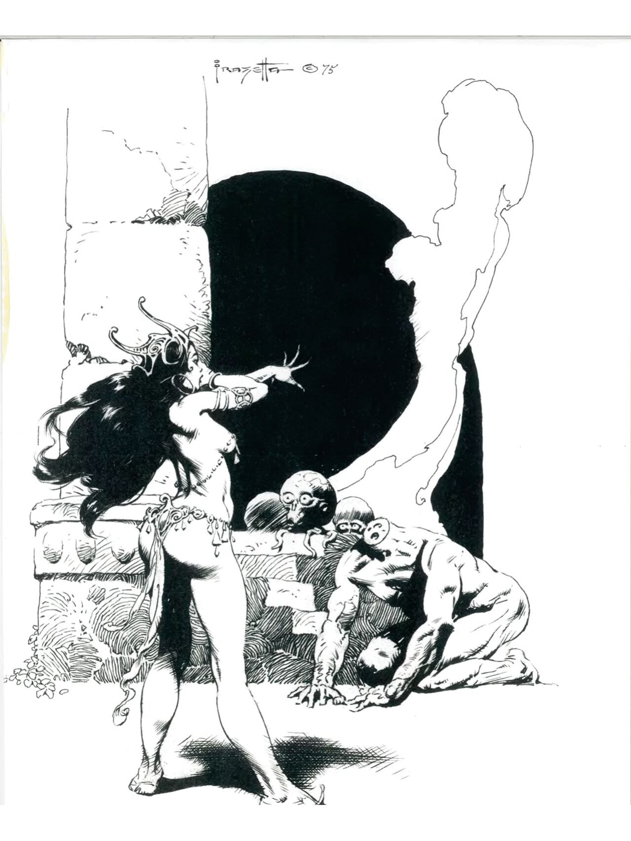 [Frank Frazetta] The Fantastic Art of Frank Frazetta - 1, 2 and 3 [Engish]