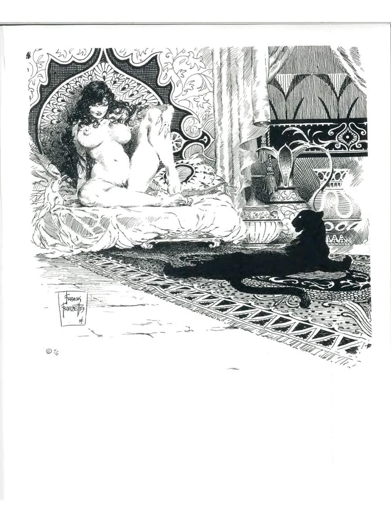 [Frank Frazetta] The Fantastic Art of Frank Frazetta - 1, 2 and 3 [Engish]