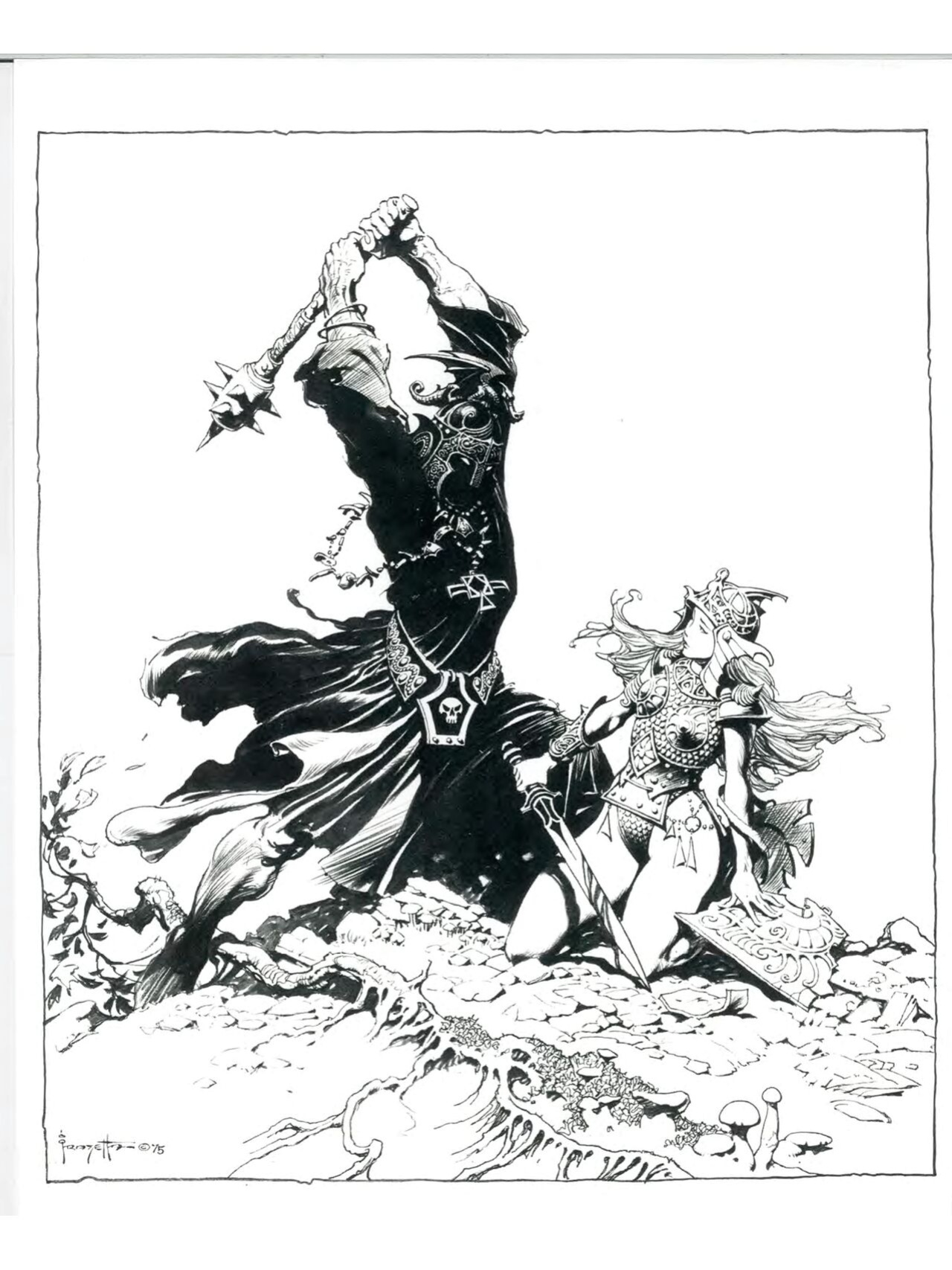 [Frank Frazetta] The Fantastic Art of Frank Frazetta - 1, 2 and 3 [Engish]