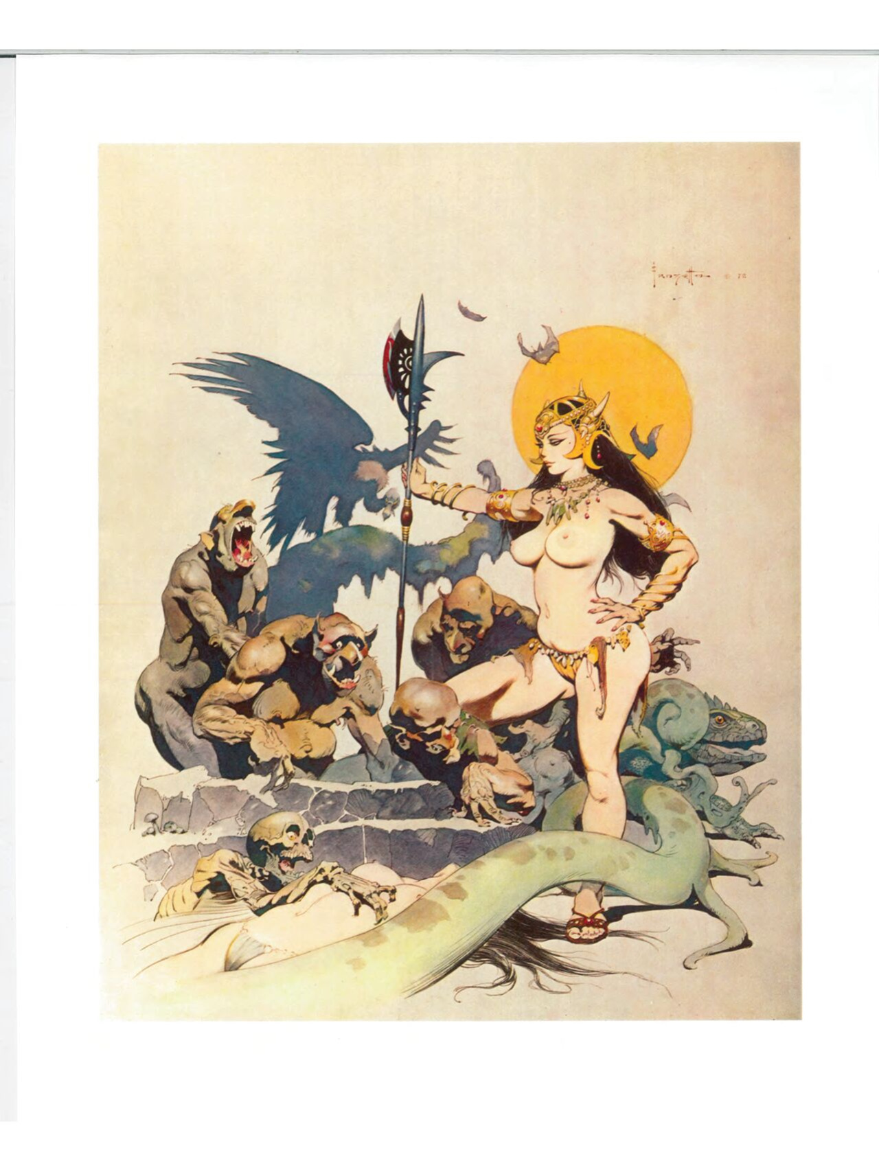 [Frank Frazetta] The Fantastic Art of Frank Frazetta - 1, 2 and 3 [Engish]