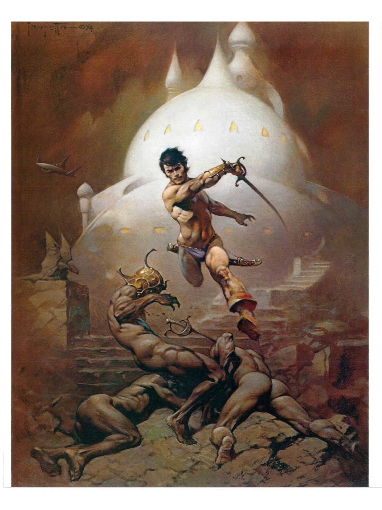 [Frank Frazetta] The Fantastic Art of Frank Frazetta - 1, 2 and 3 [Engish]
