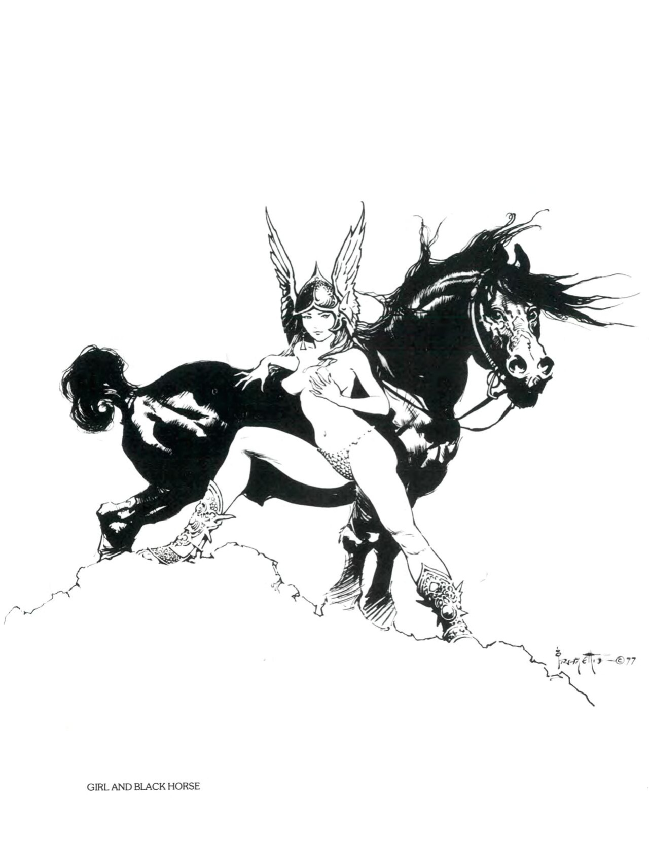 [Frank Frazetta] The Fantastic Art of Frank Frazetta - 1, 2 and 3 [Engish]