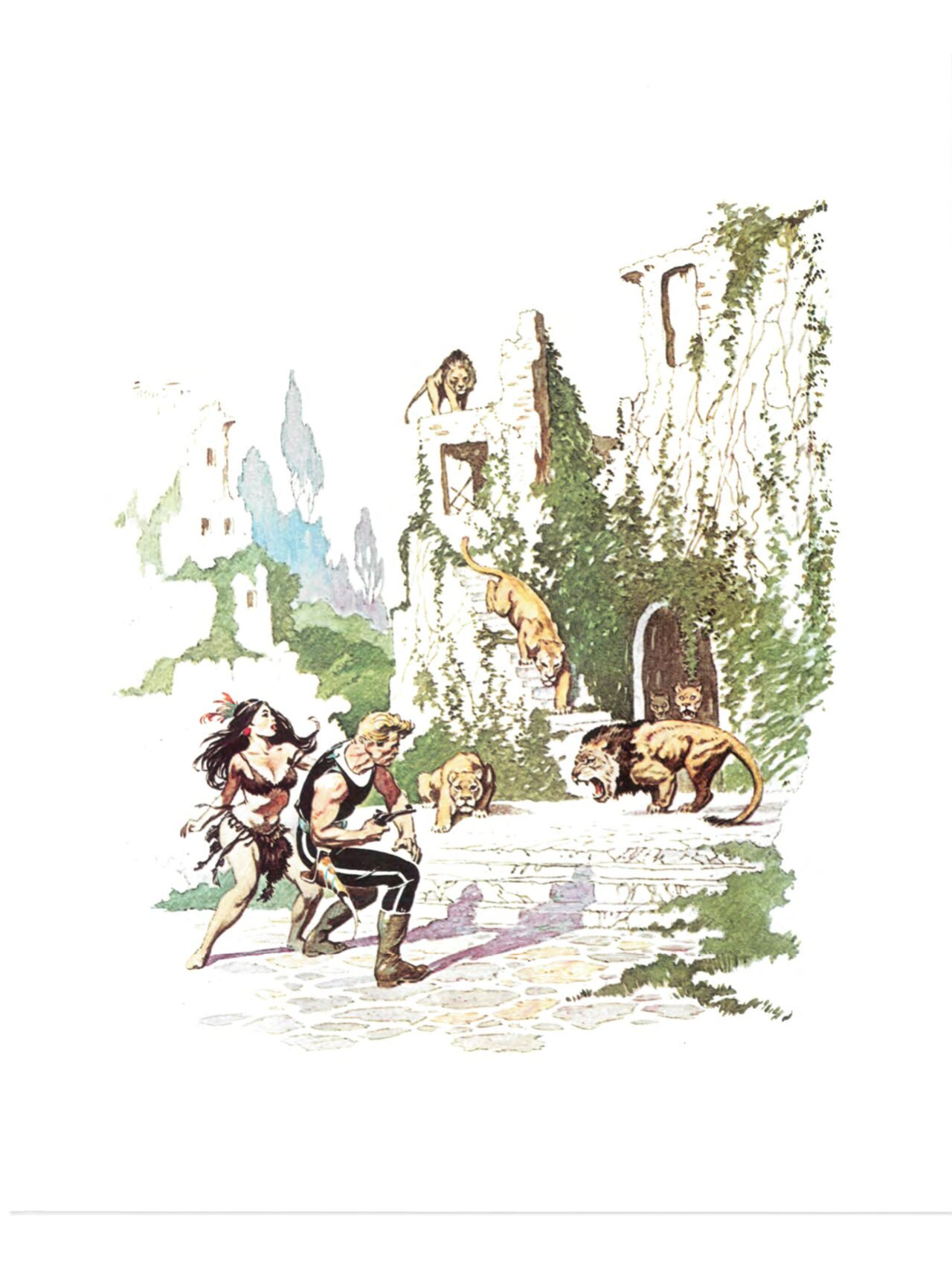 [Frank Frazetta] The Fantastic Art of Frank Frazetta - 1, 2 and 3 [Engish]