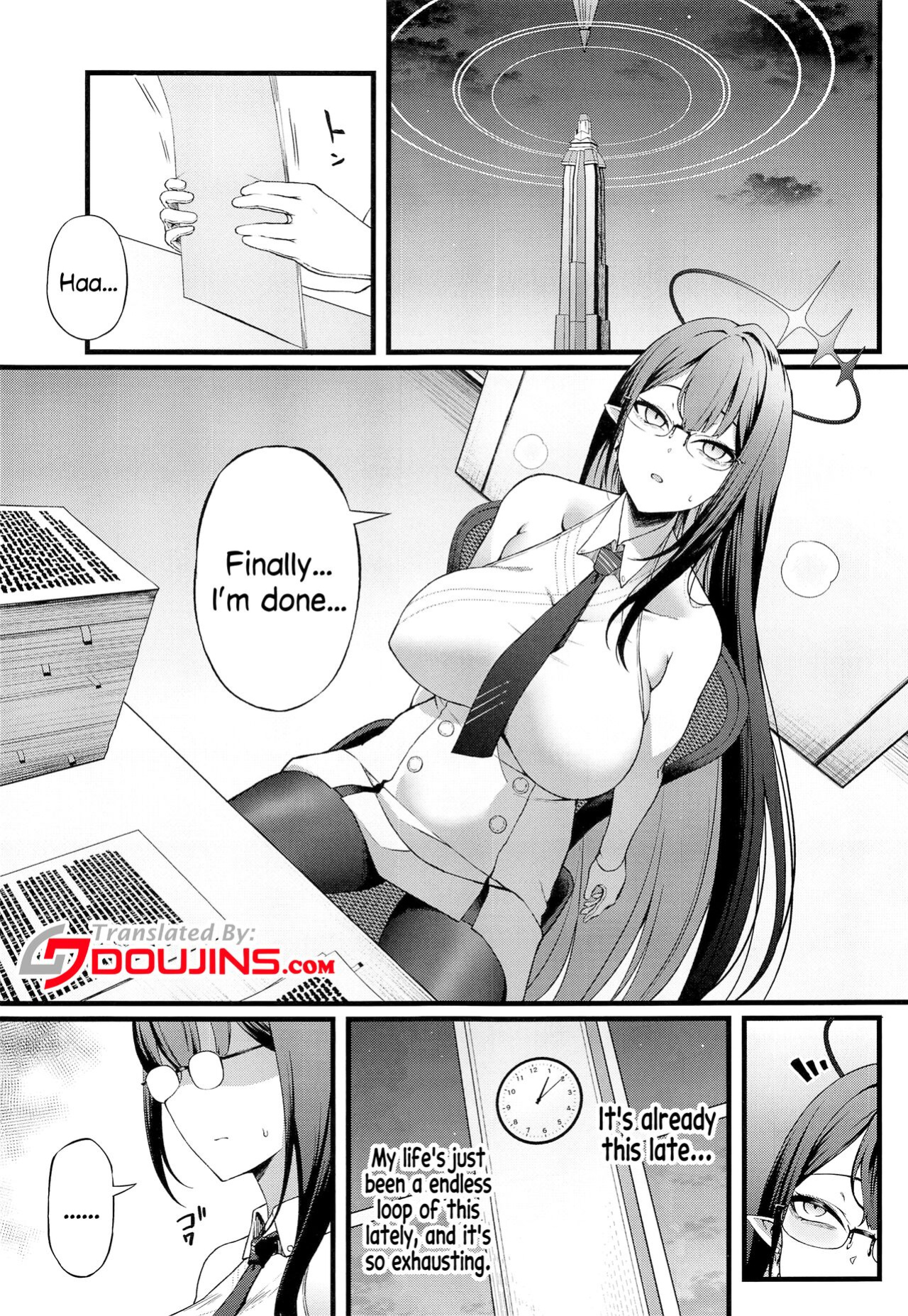 [Small Marron (Asakura Kukuri)] Nanakami Rin wa Hatsujouki (Blue Archive) [Doujins.com]