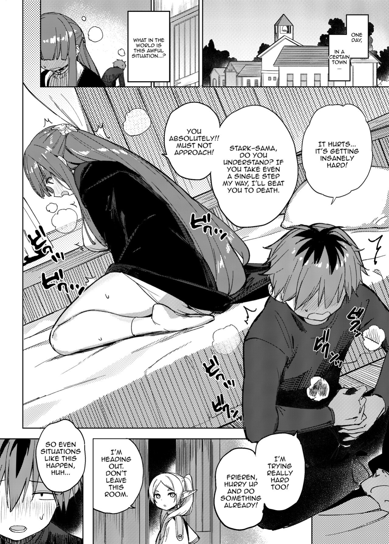 [Aokihoshi (Akaiguppy)] Stark-sama wa Ecchi~ (Sousou no Frieren) [Doujins.com]