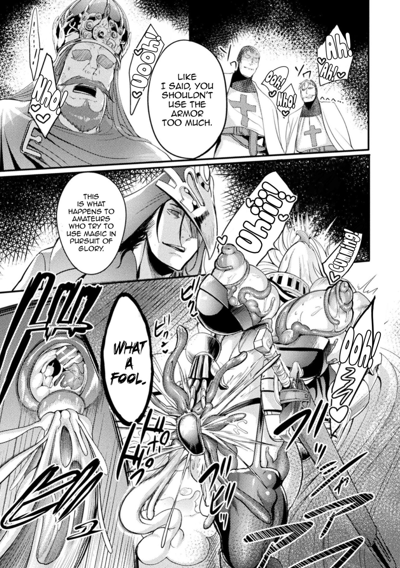 [Remu] Zettai ni Shokushu ni Maketari Shinai Onna Kishi | The Female Knight Definitely Wont Lose To Tentacles (2D Comic Magazine Noroi no Soubi de Ryoujoku Zecchou! Vol. 1) [Doujins.com]