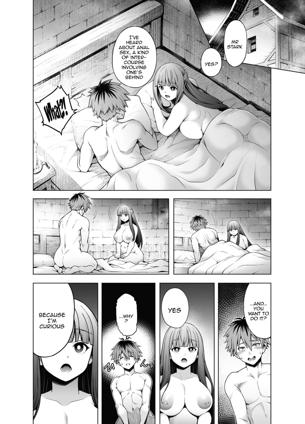 [Aoyama Akira] StaFern Anal Manga (Sousou no Frieren) [Doujins.com]