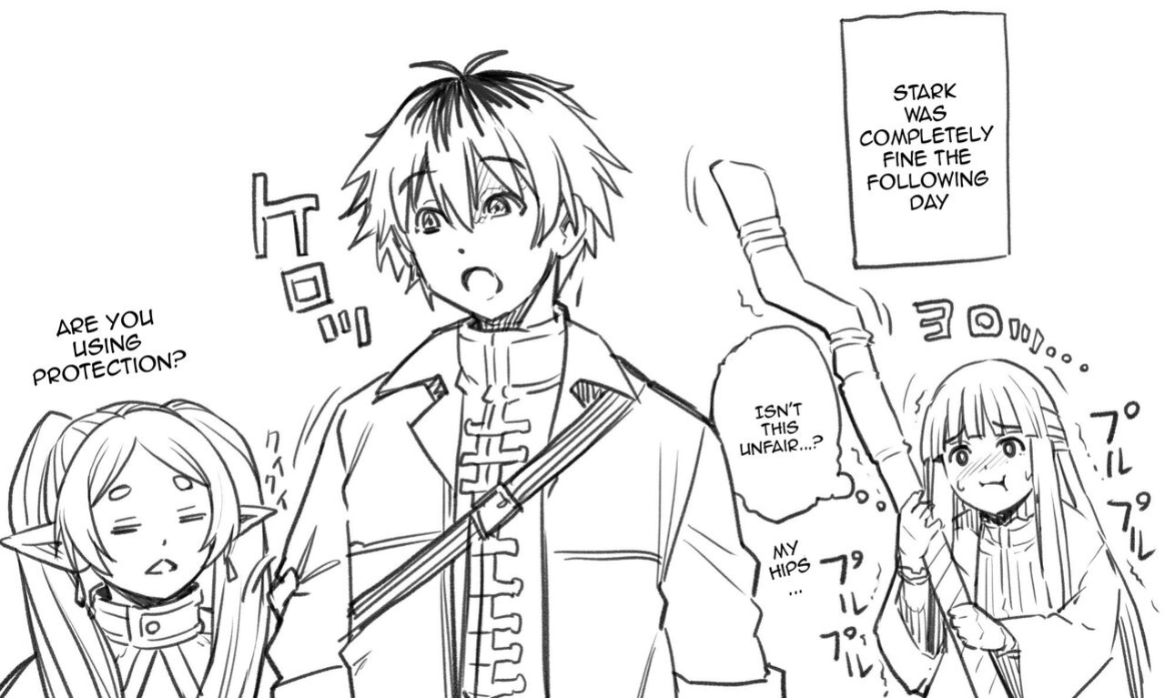 [Aoyama Akira] StaFern Anal Manga (Sousou no Frieren) [Doujins.com]