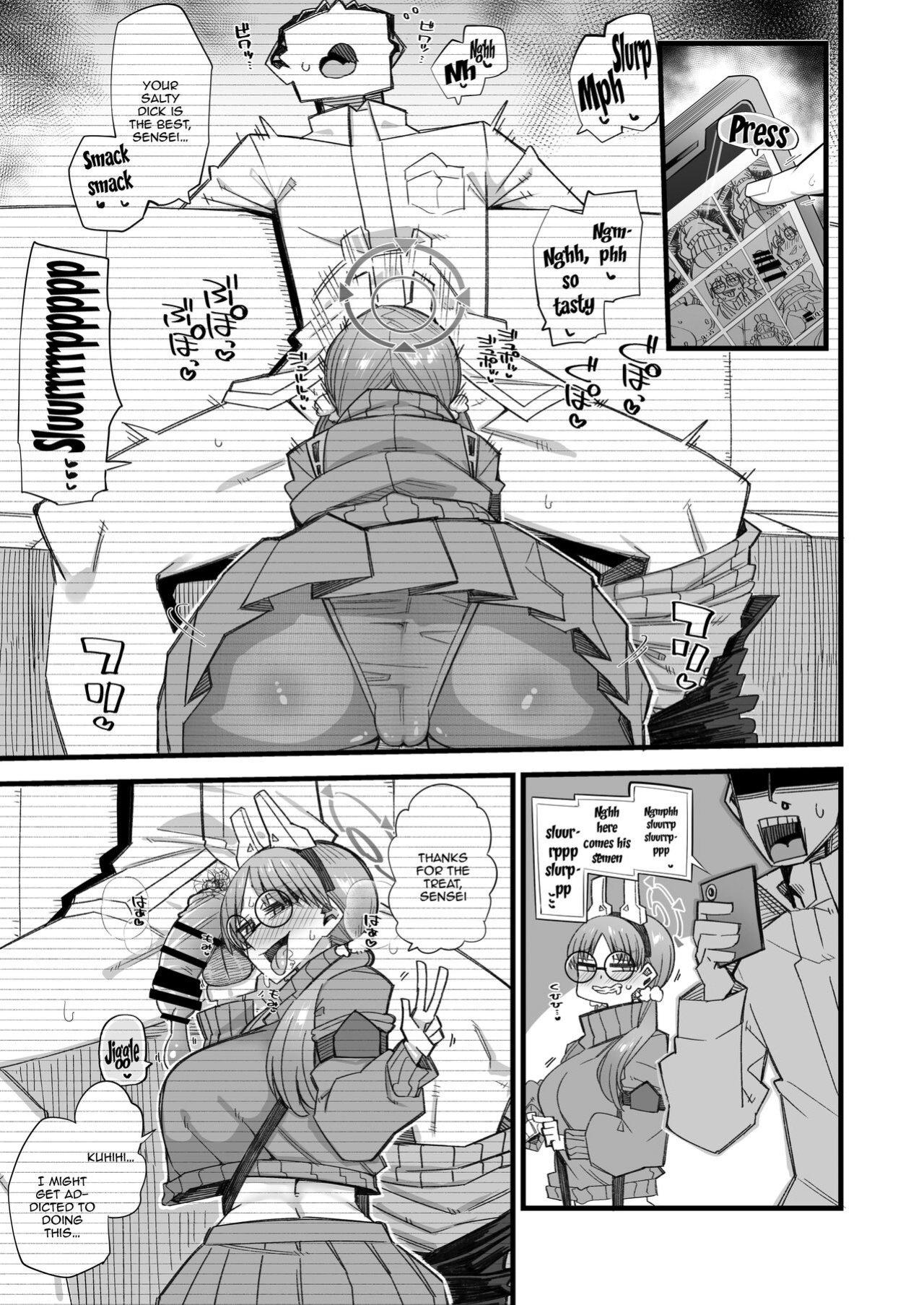 [Aureole (Kira Boshi)] Moe wa Sensei de Hametsu shitai (Blue Archive) [Doujins.com]