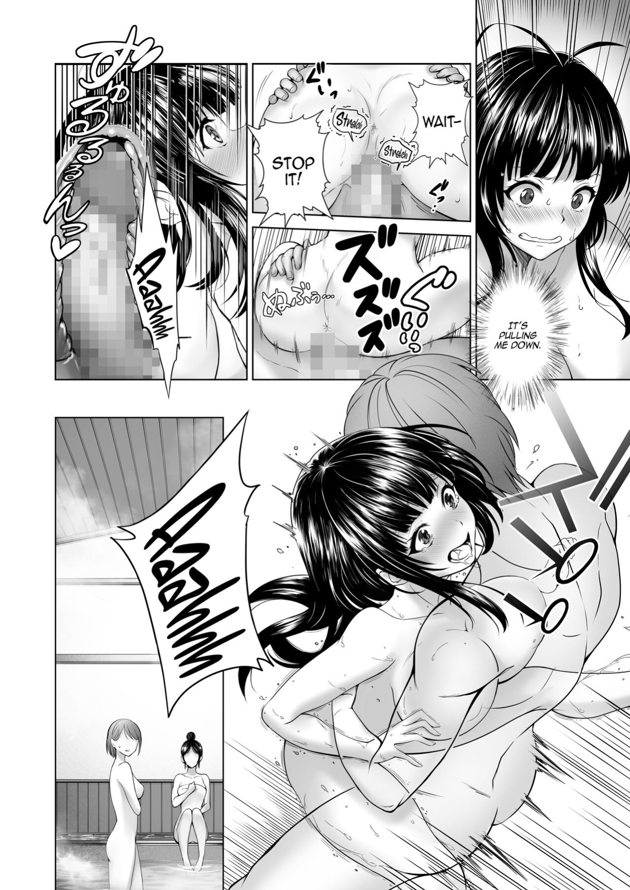 [Milk Melon] Toumei Ningen ni Natta Ore, Onnaburo de Gakuen no Kurokami Idol o Yaritai Houdai [Doujins.com]