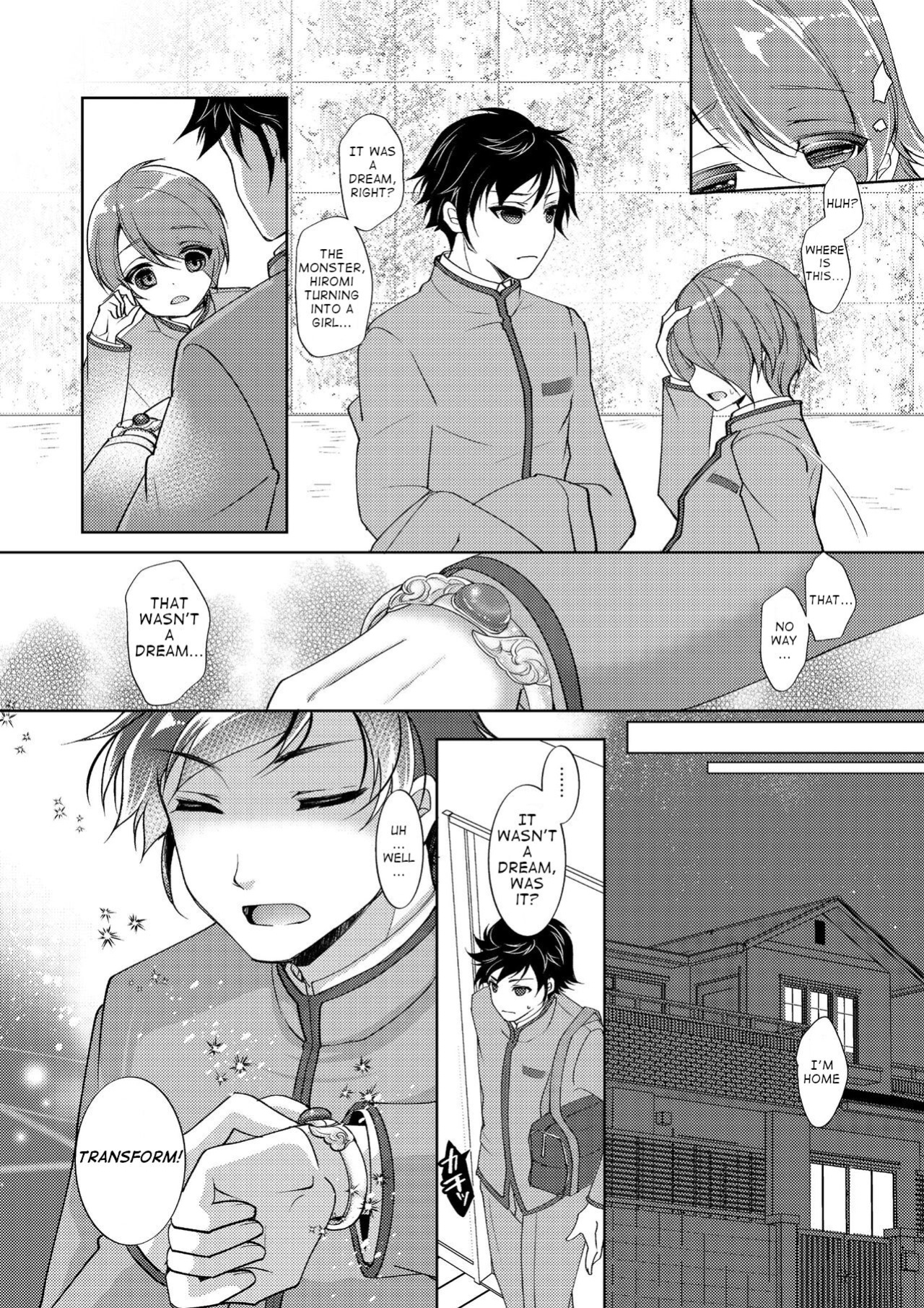 [TSF no F (F, Yotsuba Chika)] TS Magical Girl Hiromi Ch. 1