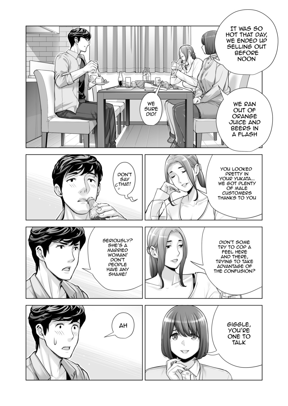 [HGT Labo (Tsusauto)] Jichikai no Hitozuma wa Totemo H deshita. 3 Hitozuma-tachi no Oshokuji Hen [Doujins.com]