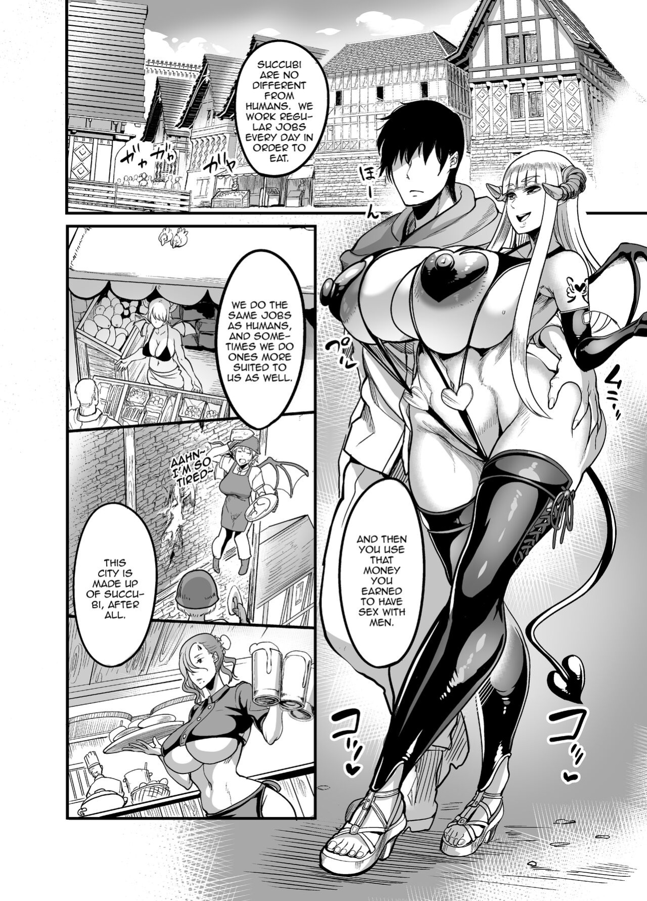 [Ikemen Teikoku (Remu)] Youkoso Succubus Machi e 2 ~ Mama no Omise e Youkoso!~ [Doujins.com]