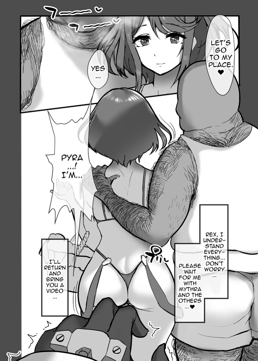 [Kogomedou (Hijiri Kogome)] Homura to Kitanai Oji-san Netorase Takuran Koubi (Xenoblade Chronicles 2) [Doujins.com]