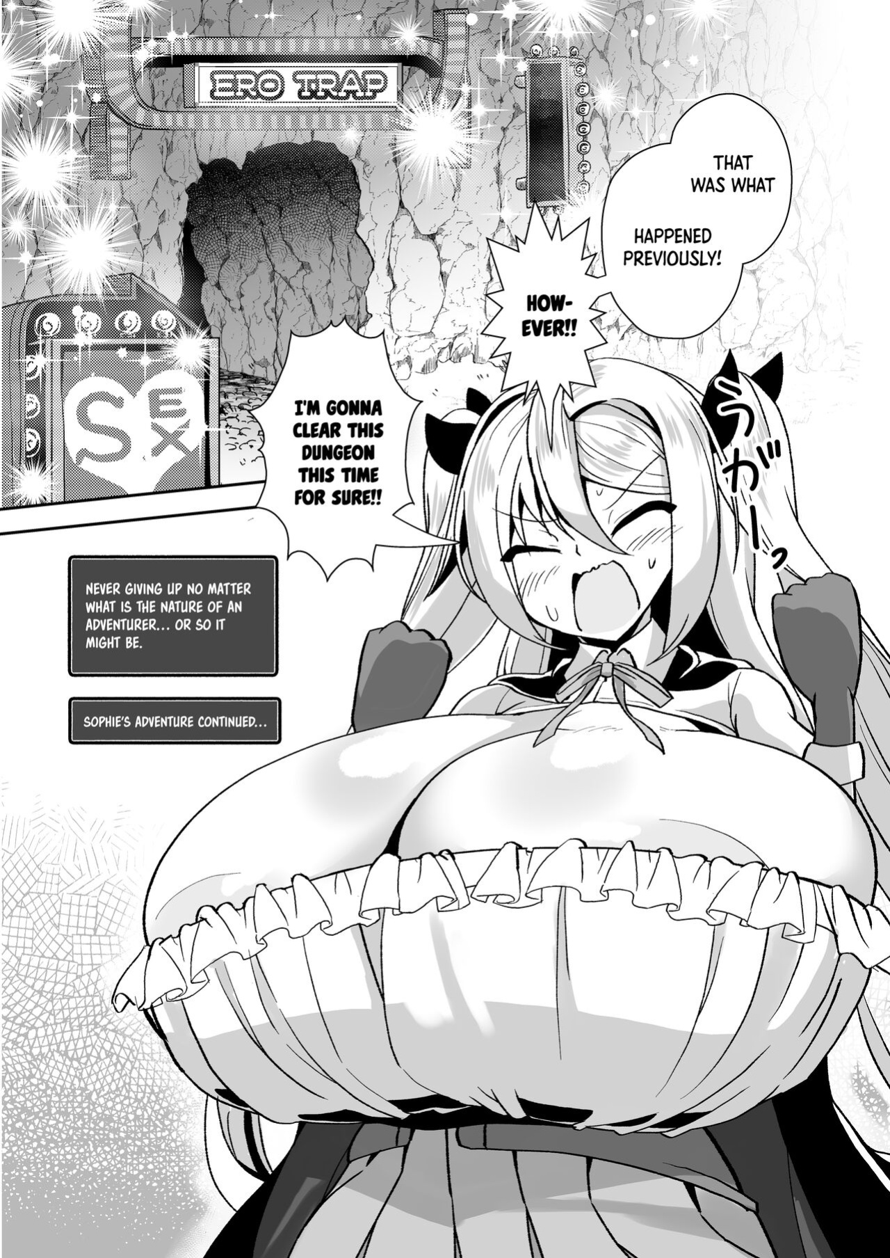 [Ebi Kousen (Ebi)] Dekapai Boukensha Sophie VS Ero Trap Dungeon [Doujins.com]