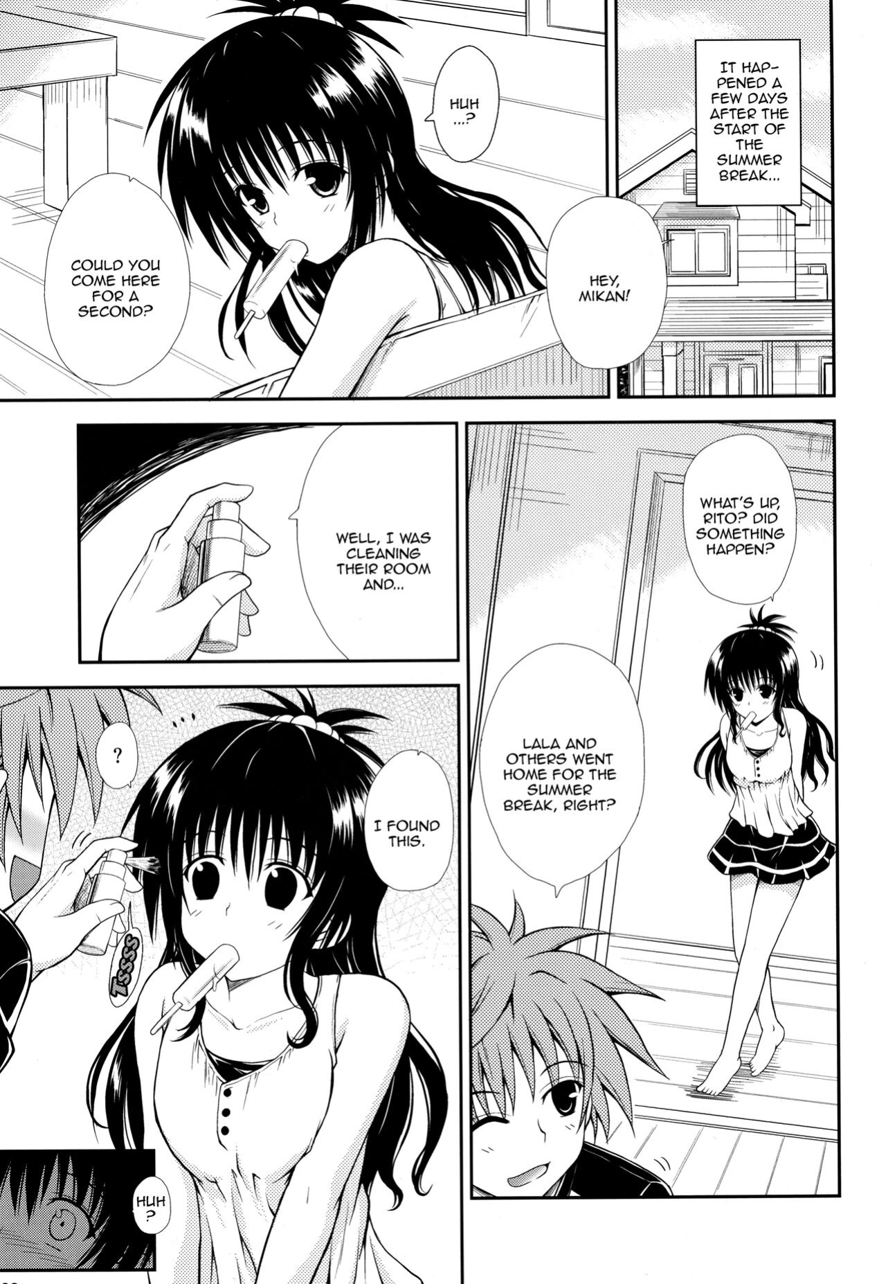 (C84) [KURUBUSI-KAI (Dowarukofu)] Onii-chan ga Kirechaimashita... (To LOVE-ru) [Doujins.com]