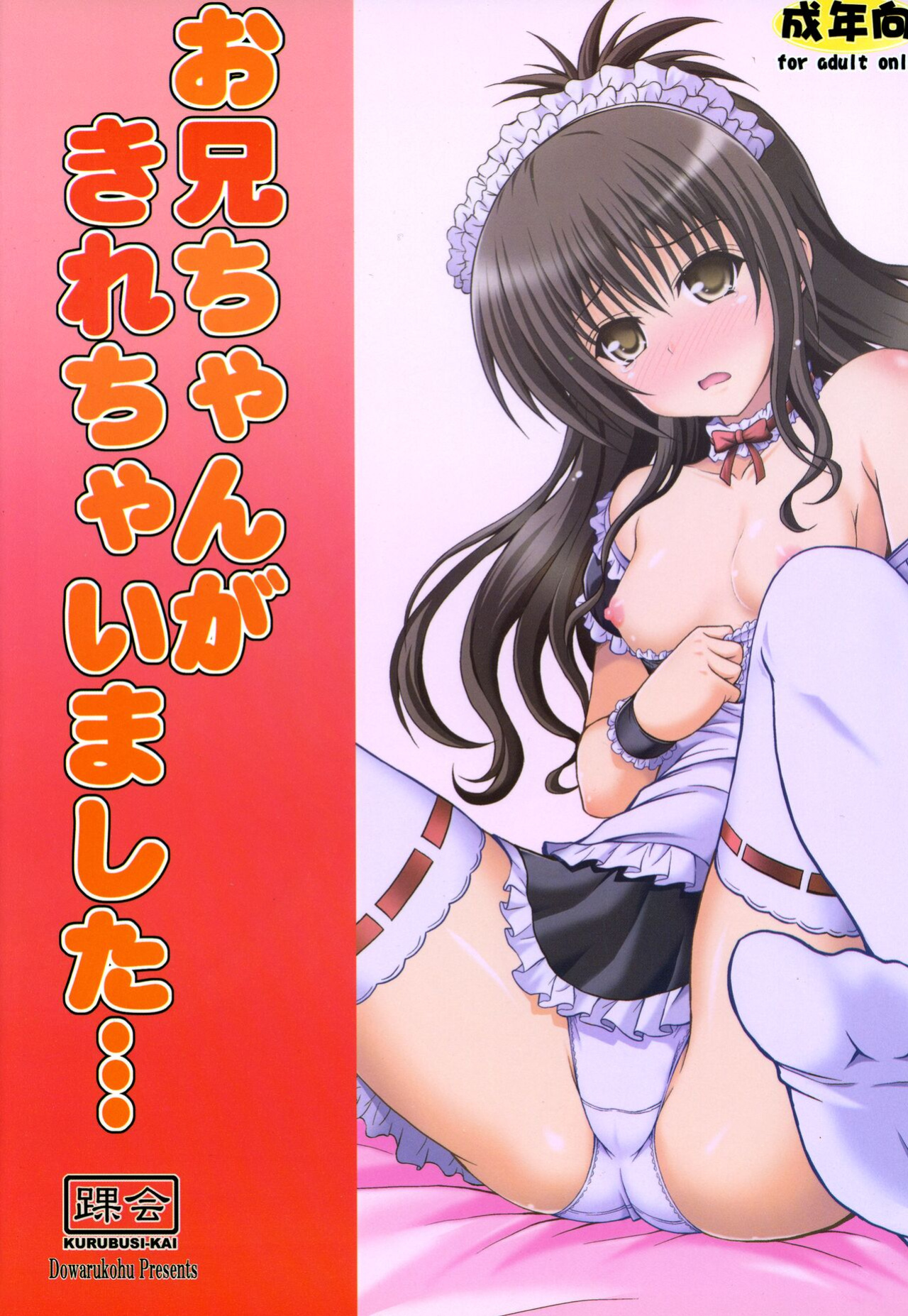 (C84) [KURUBUSI-KAI (Dowarukofu)] Onii-chan ga Kirechaimashita... (To LOVE-ru) [Doujins.com]