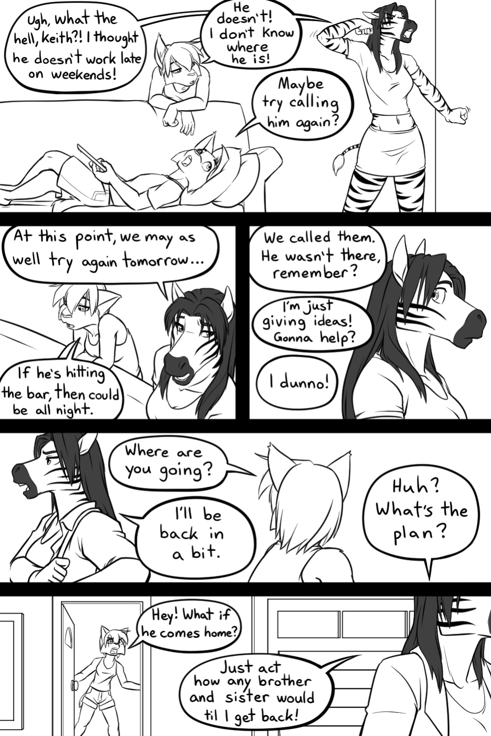 [Black-Kitten]Monday- Saturday Mornings (+Extras)