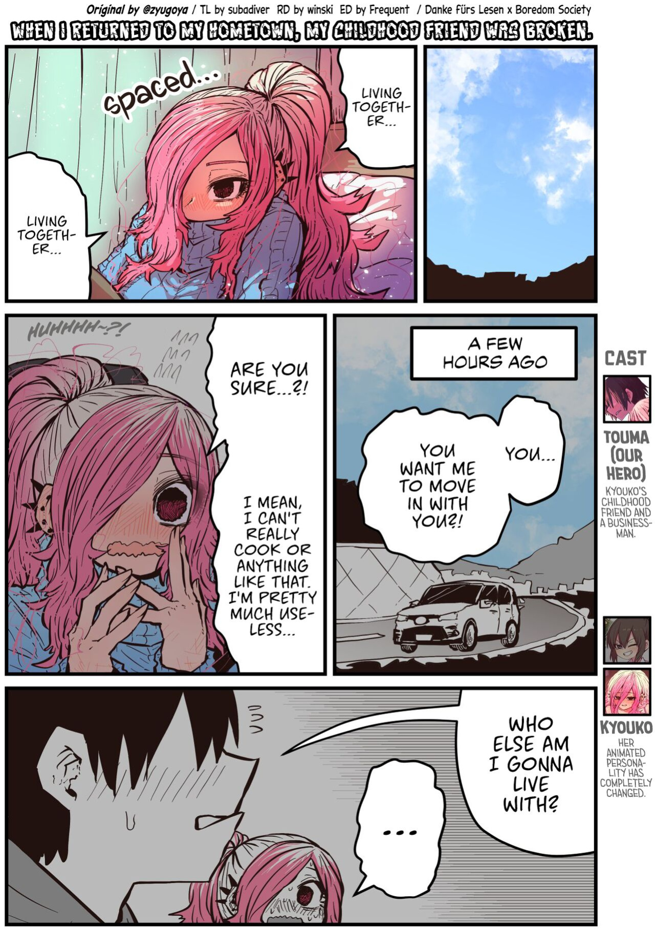 [Zyugoya] Jimoto ni Kaettekitara Osananajimi ga Kowareteta | When I Returned to My Hometown, My Childhood Friend was Broken (MainStory+FANBOX)