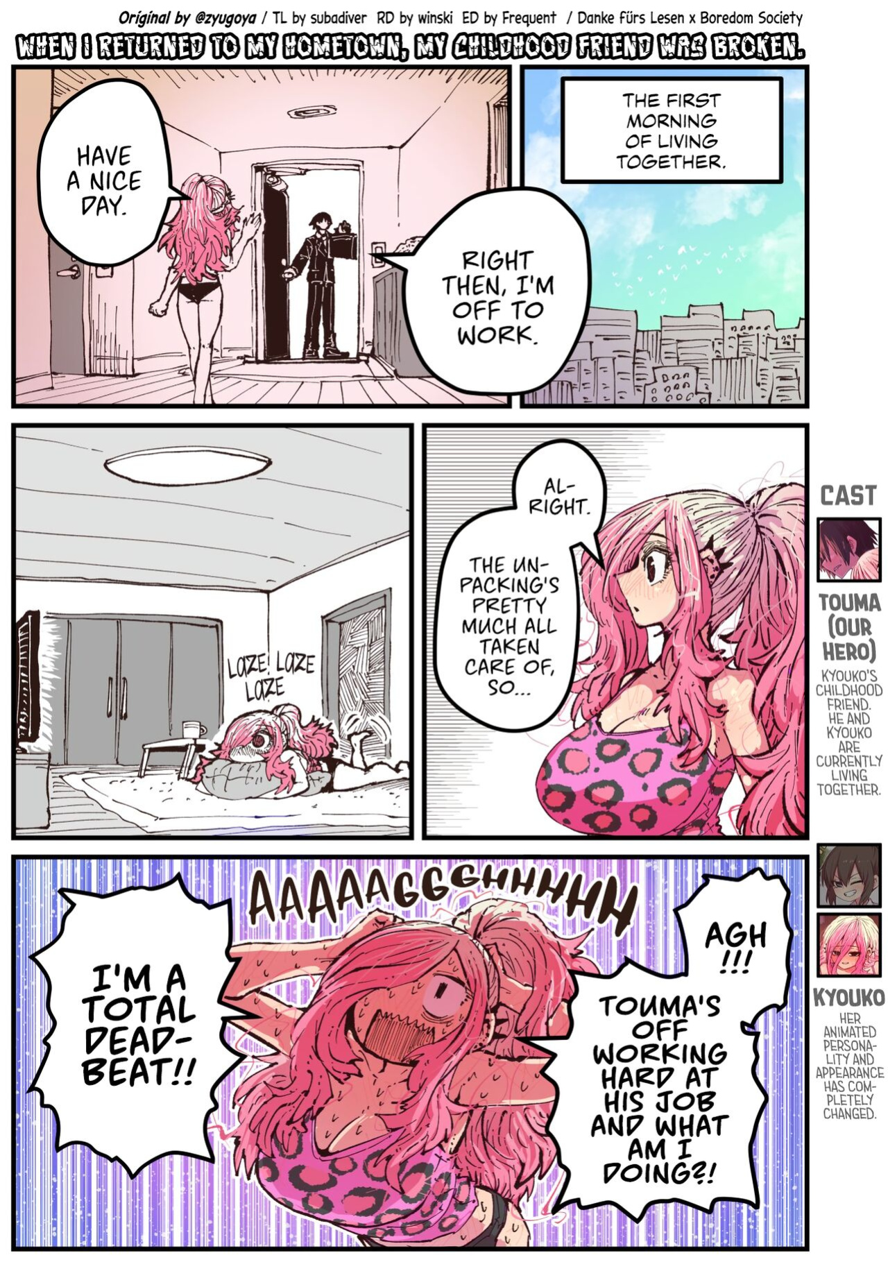 [Zyugoya] Jimoto ni Kaettekitara Osananajimi ga Kowareteta | When I Returned to My Hometown, My Childhood Friend was Broken (MainStory+FANBOX)
